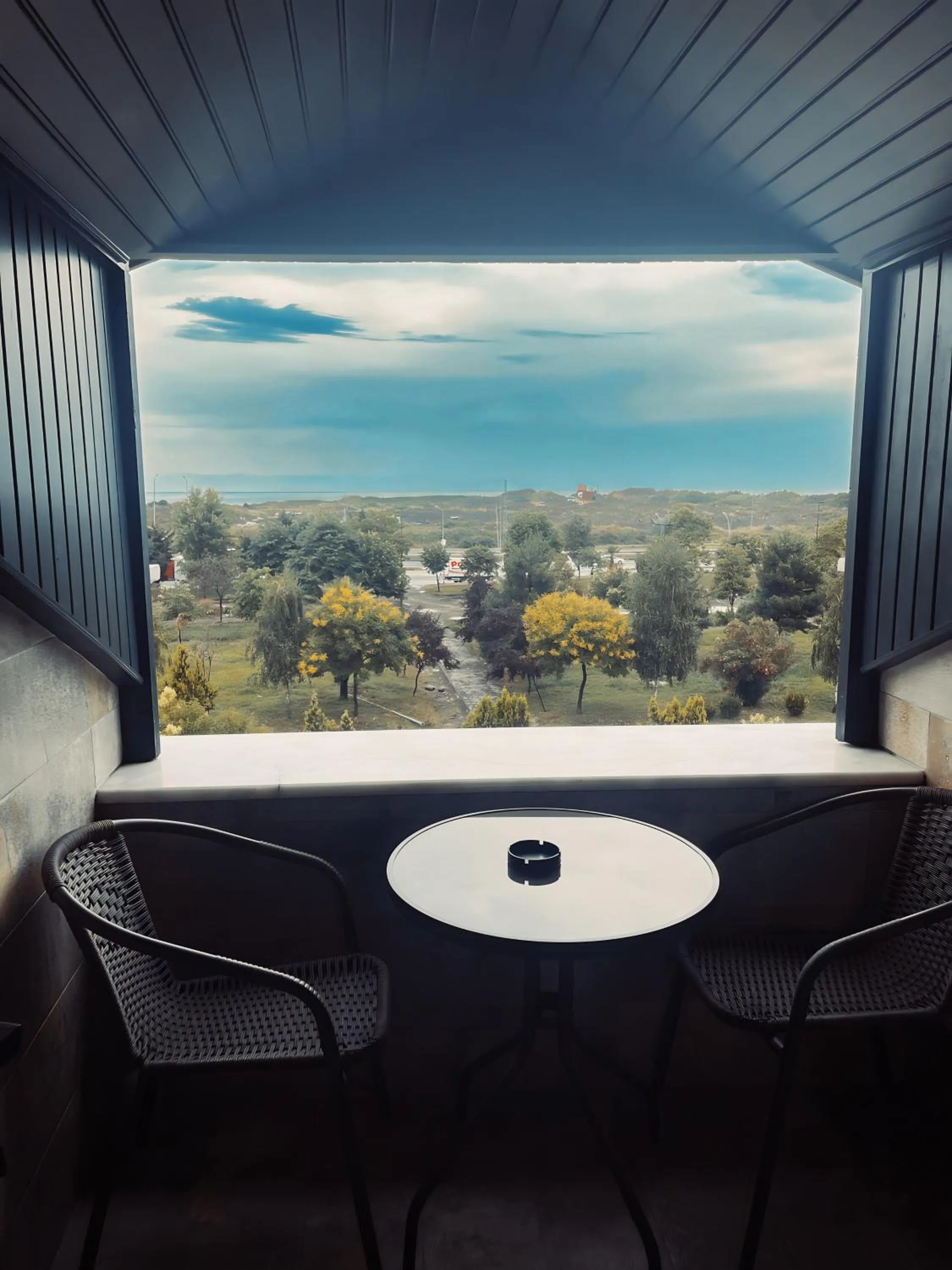 Balcony/Terrace in Uzunkum Hotel