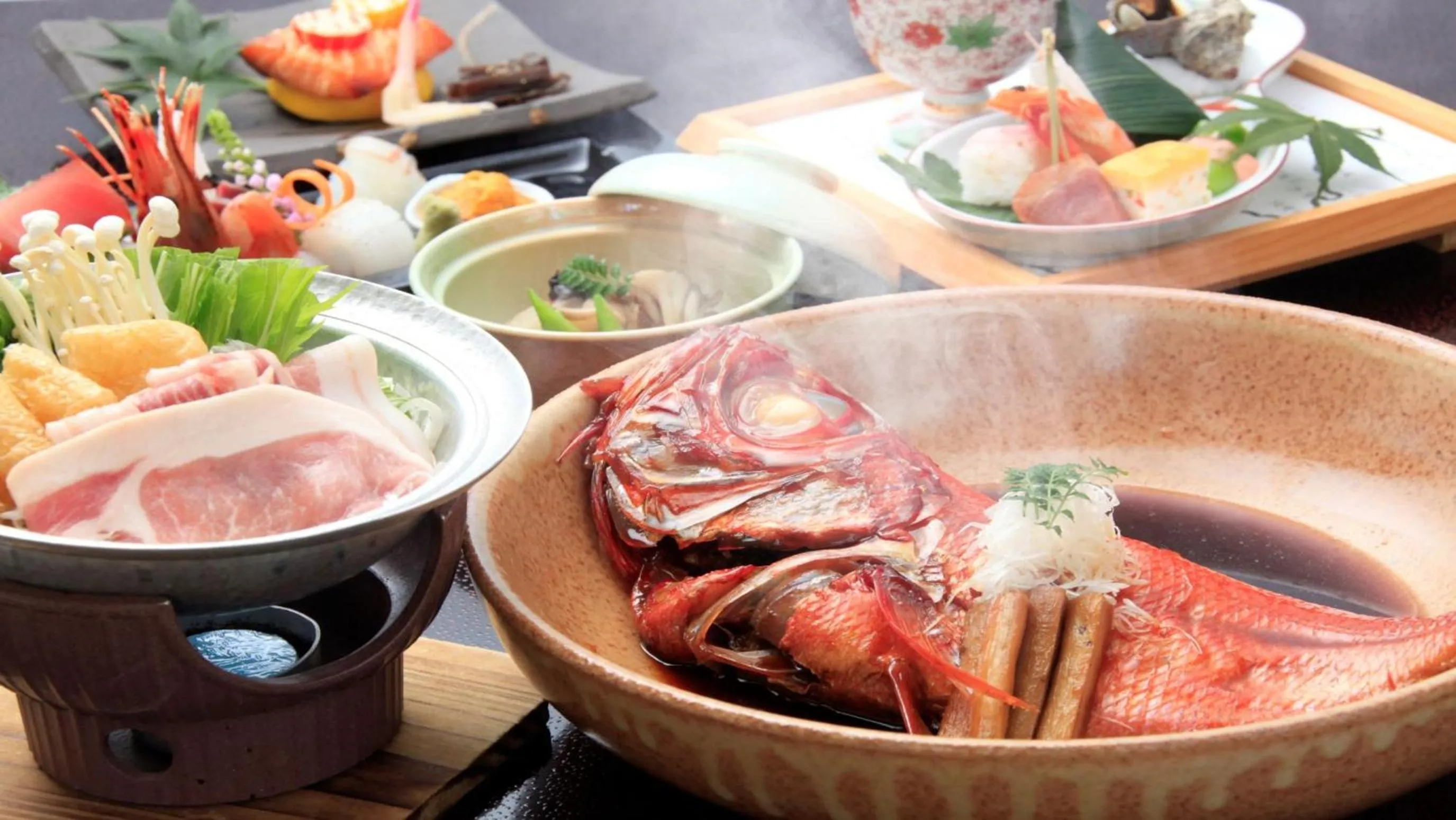 Food in Yuyado Mikannoki