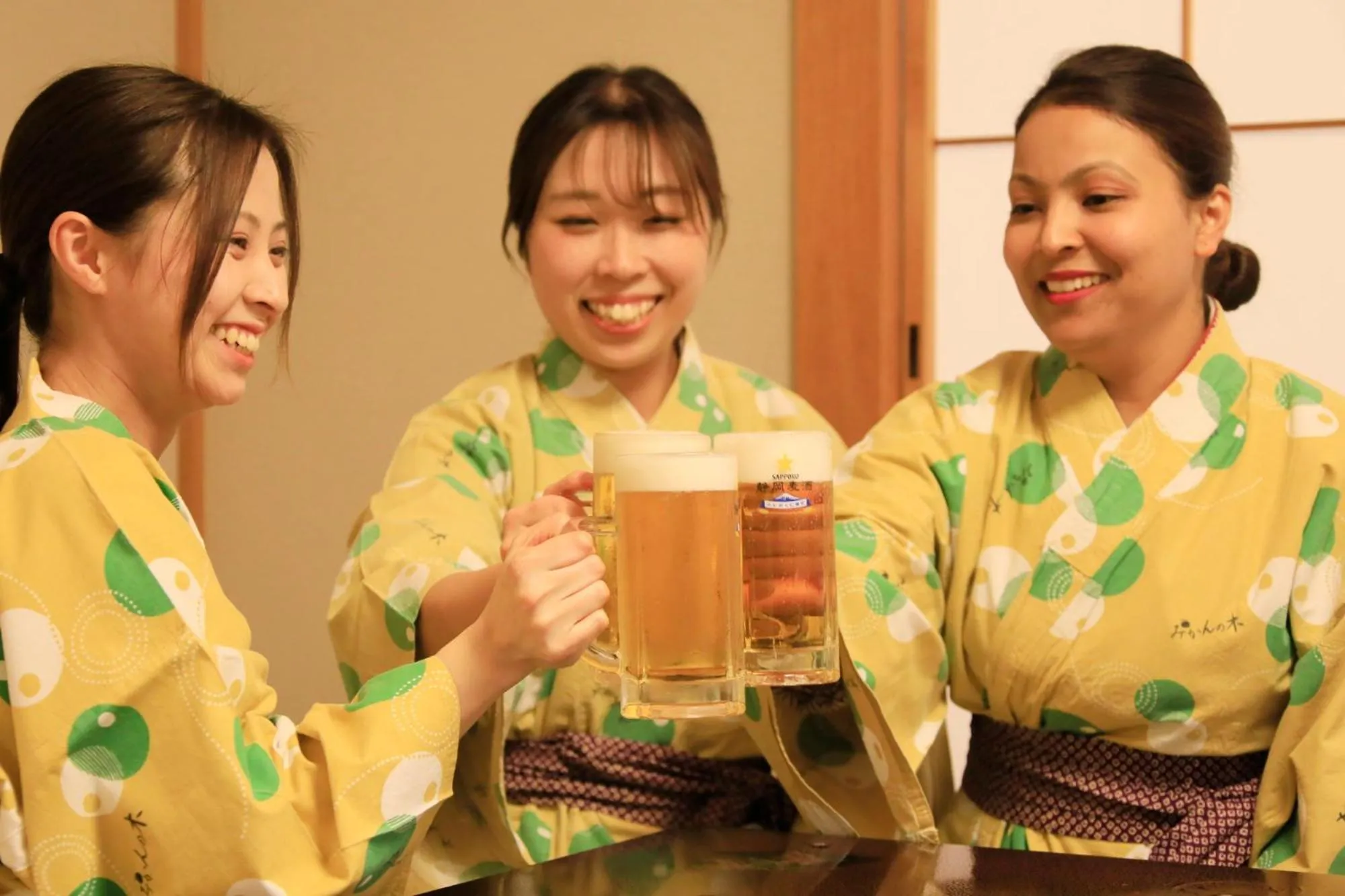 Drinks in Yuyado Mikannoki