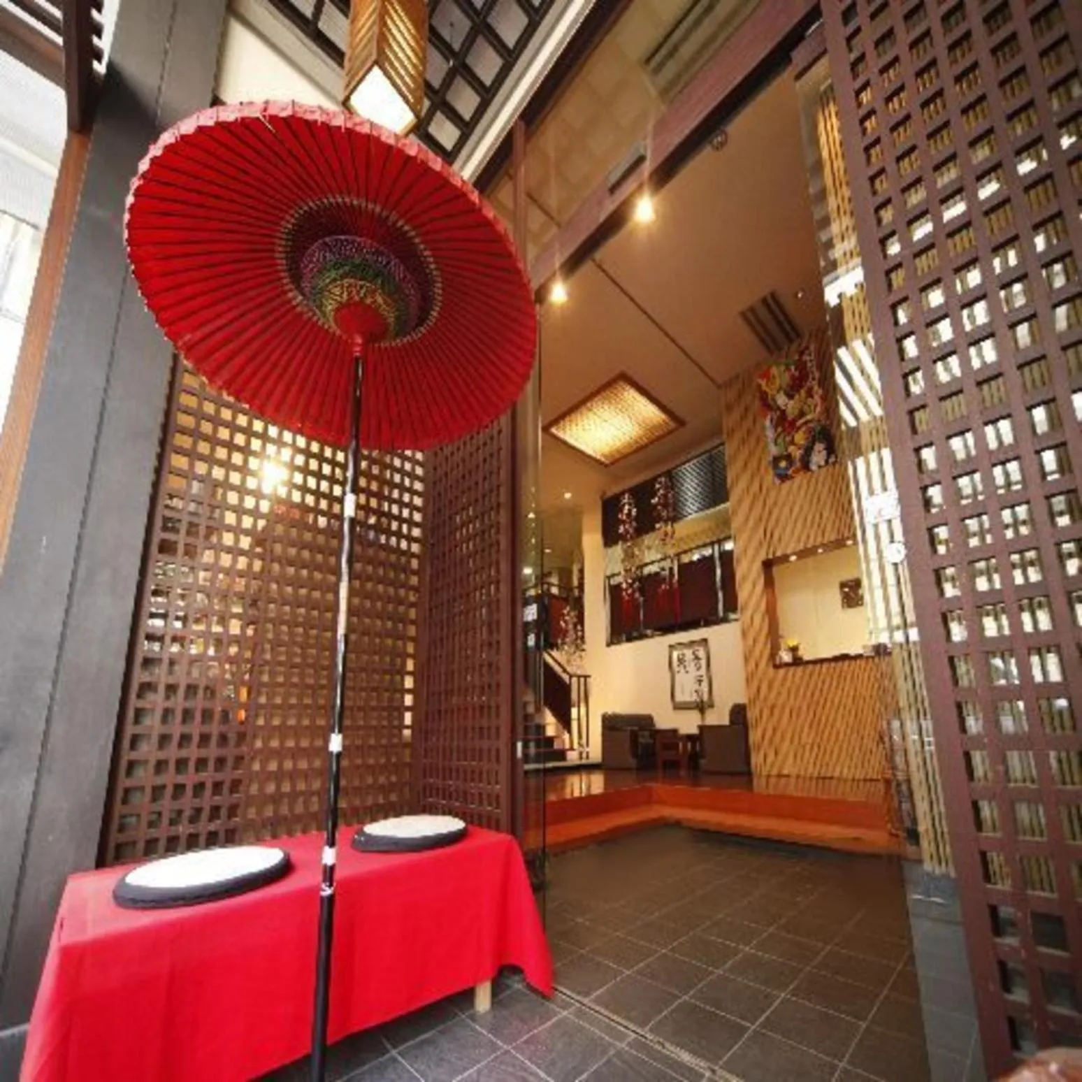 Lobby or reception in Yuyado Mikannoki