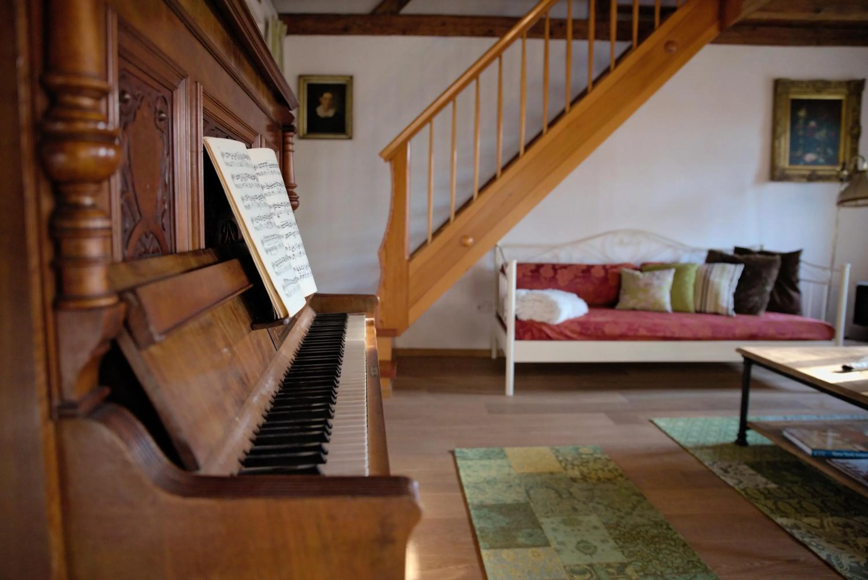 Living room in GoldGemäuer Appartements