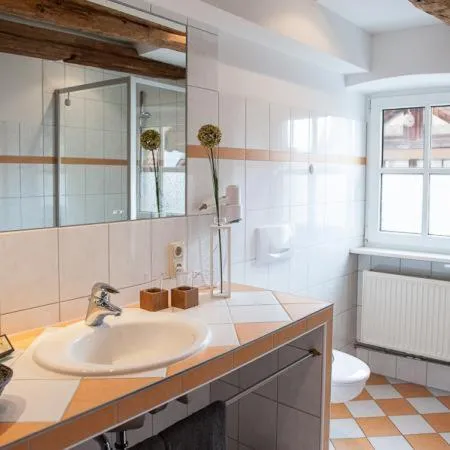 Bathroom in GoldGemäuer Appartements