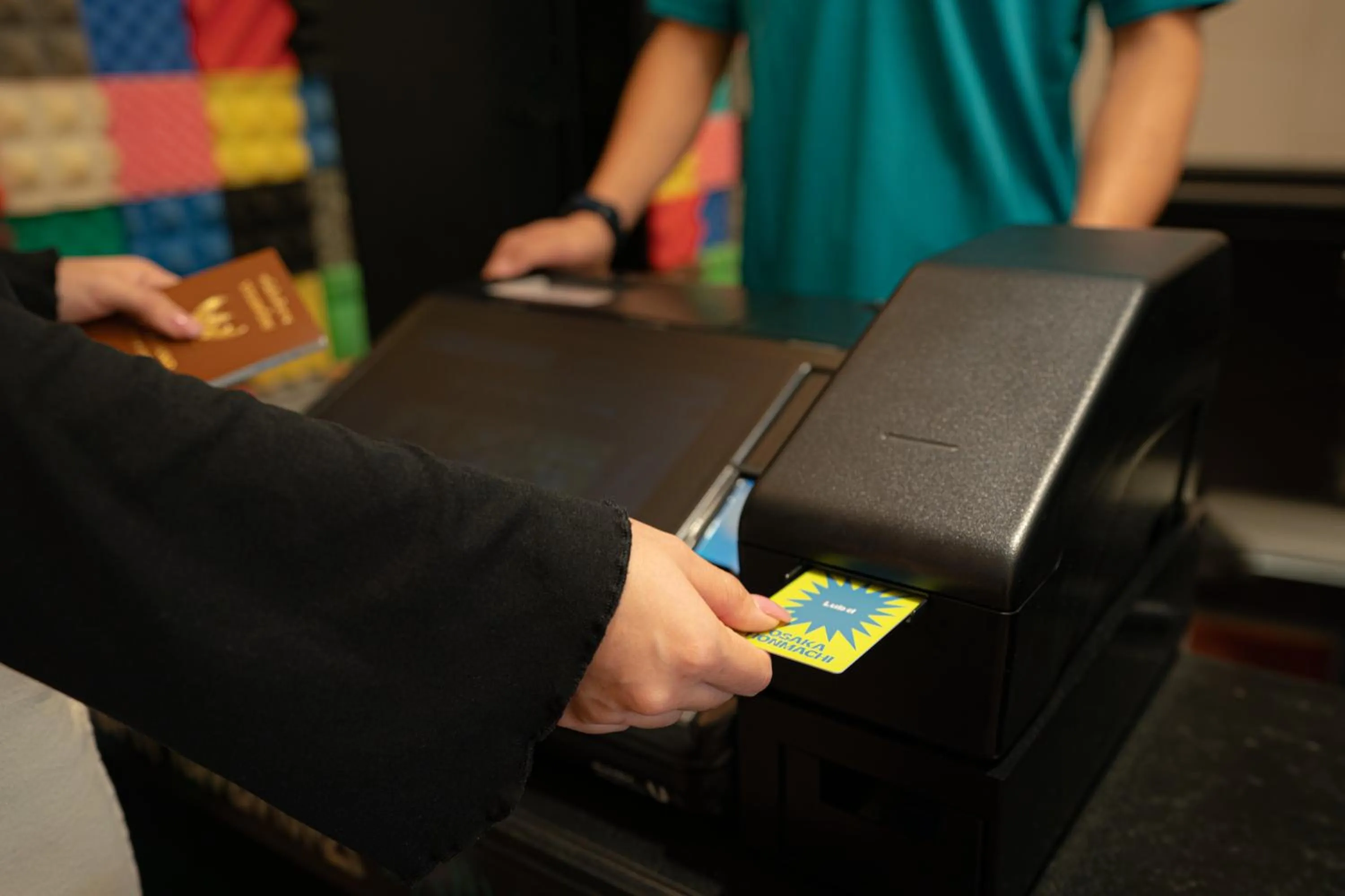 Lobby or reception in Lub d Osaka Honmachi - Near Dotonbori & Next to Hommachi Station