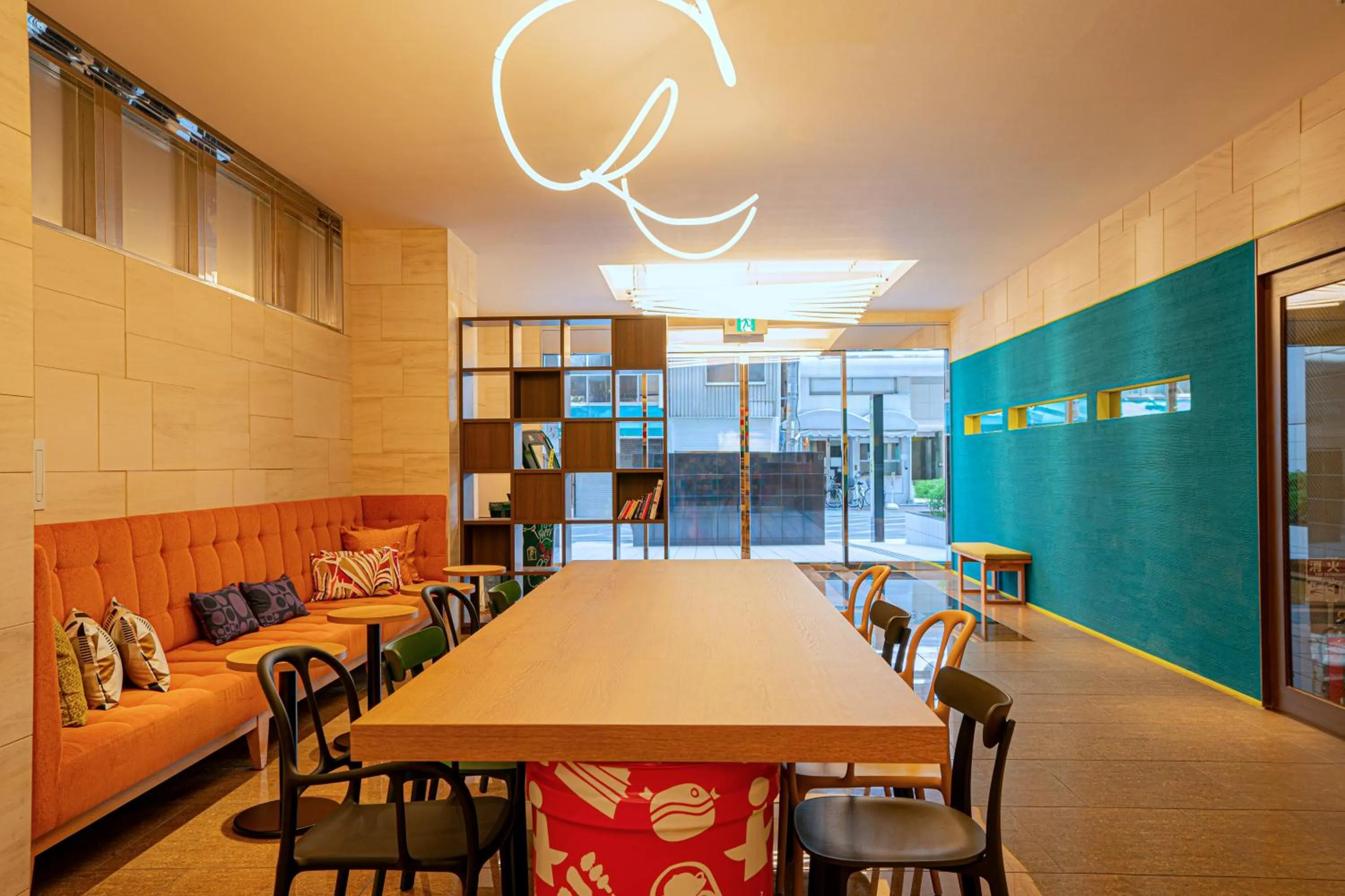 Lobby or reception in Lub d Osaka Honmachi - Near Dotonbori & Next to Hommachi Station