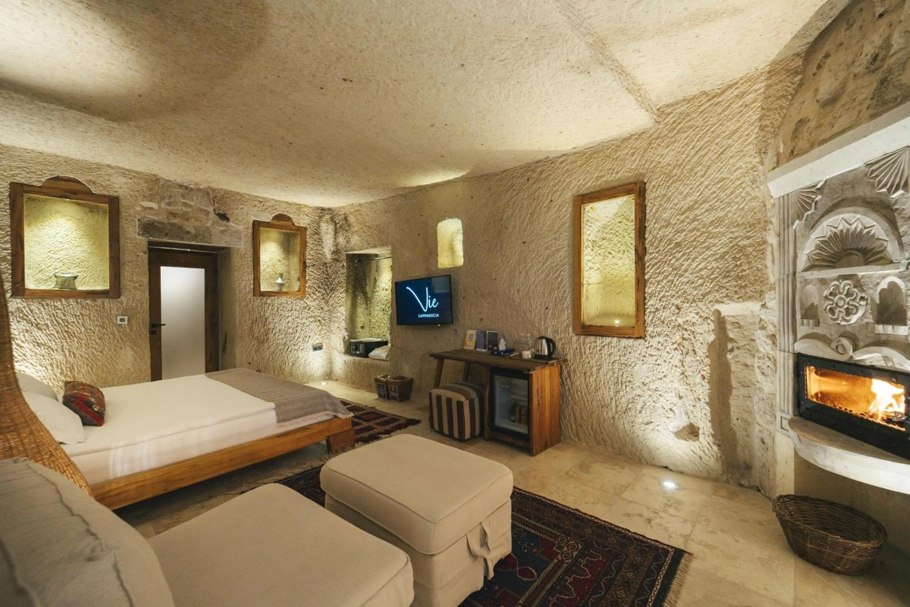 Bed in Vie Cappadocia - Adults Only