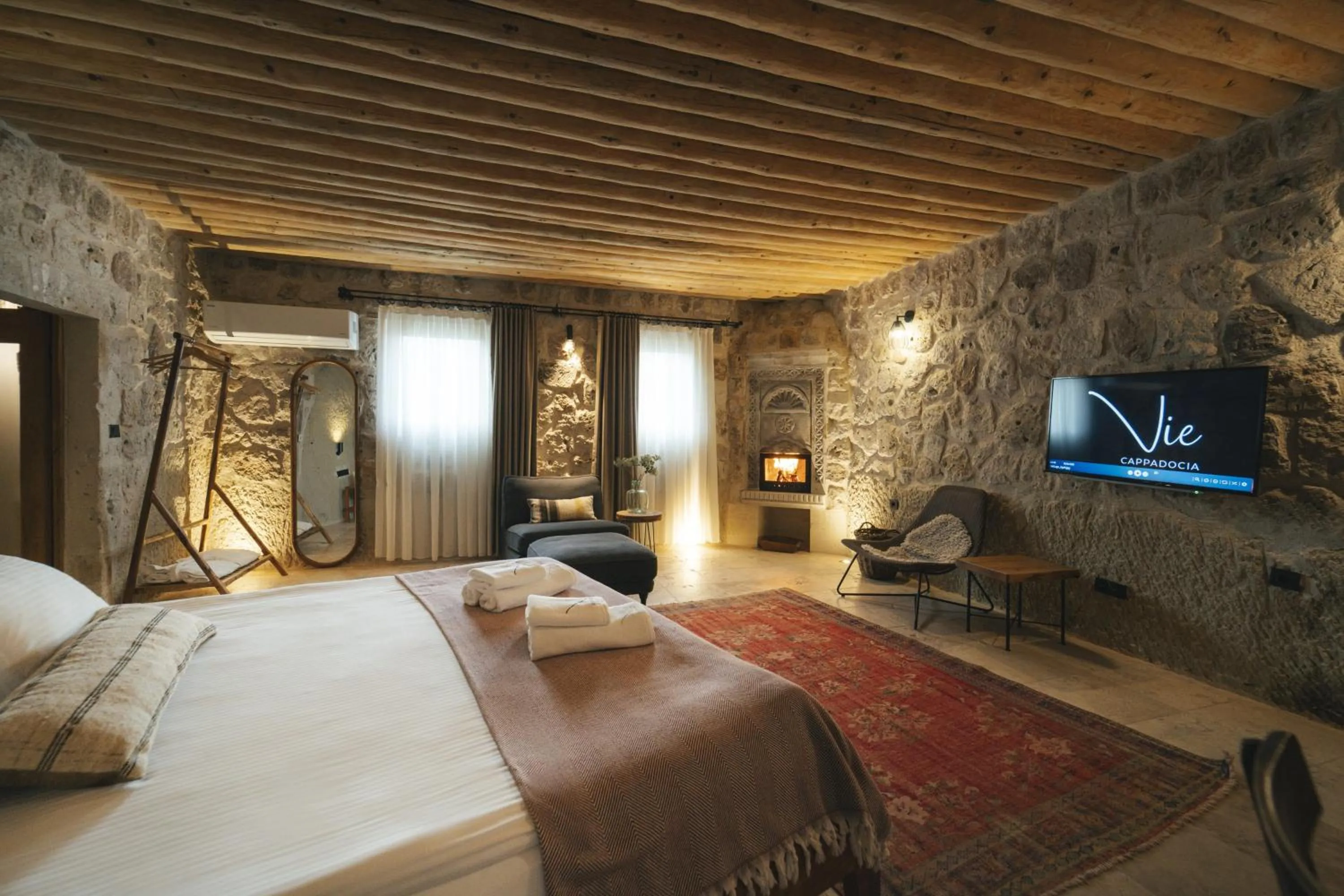 Bed in Vie Cappadocia - Adults Only