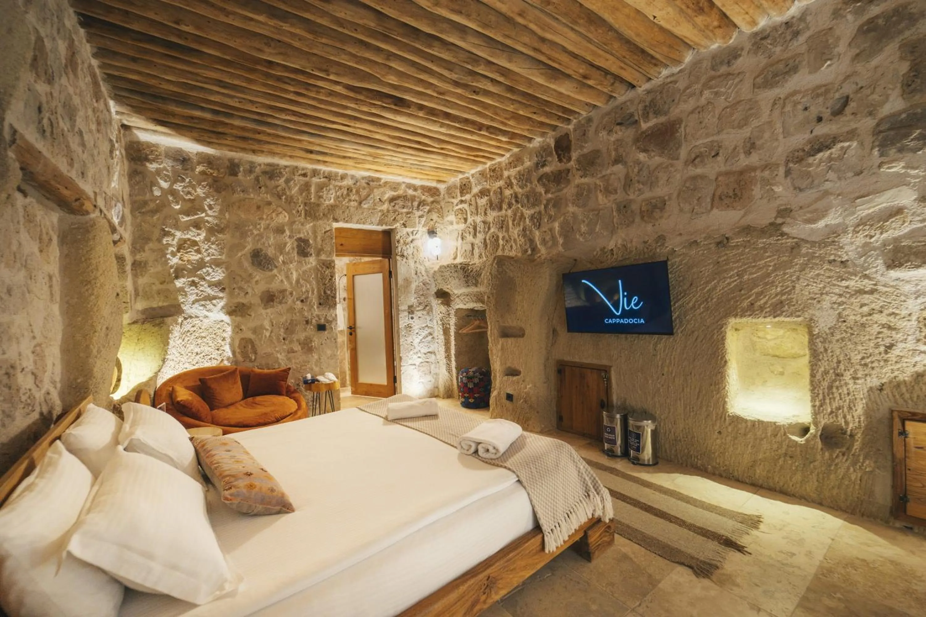 Bed in Vie Cappadocia - Adults Only