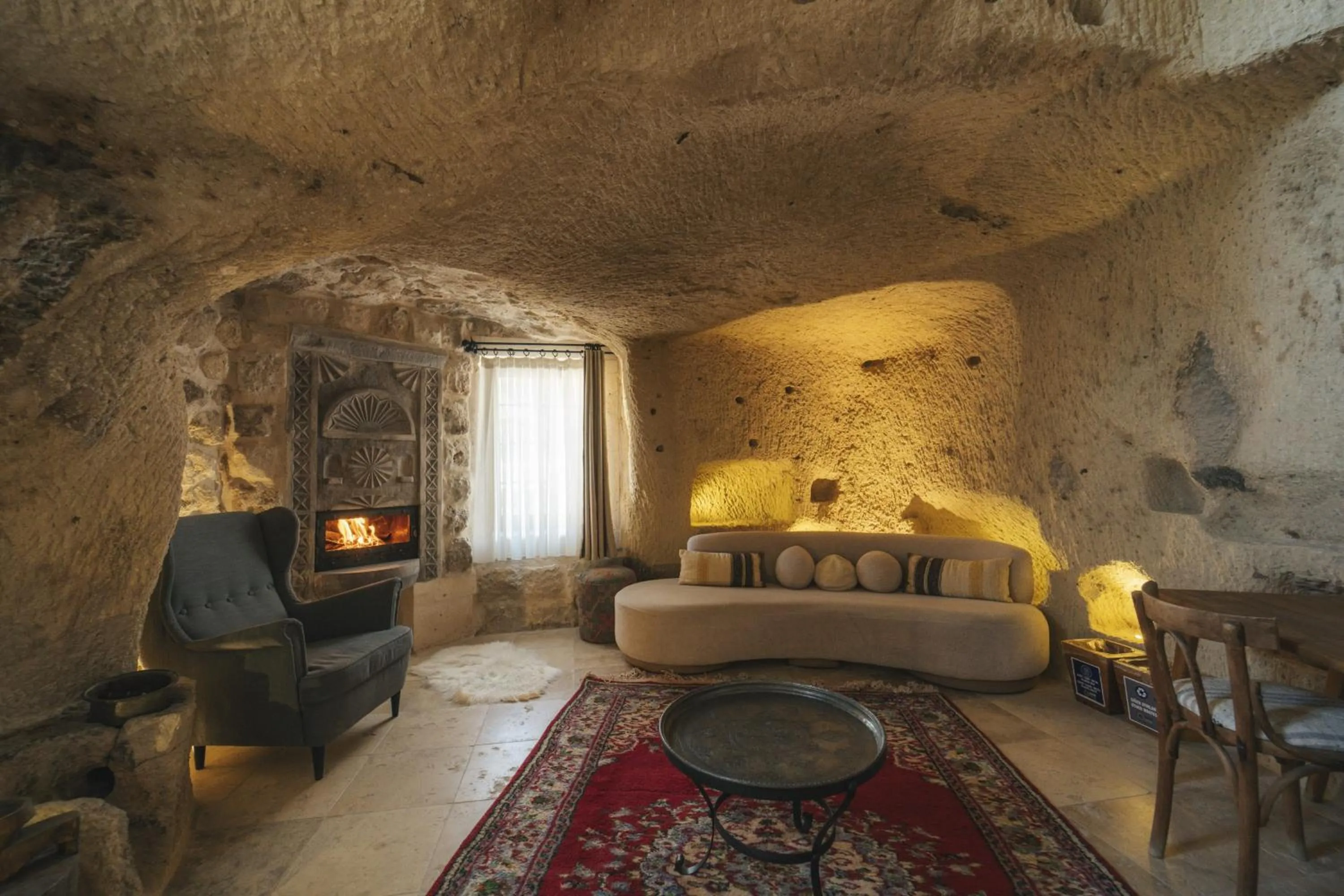 Living room in Vie Cappadocia - Adults Only
