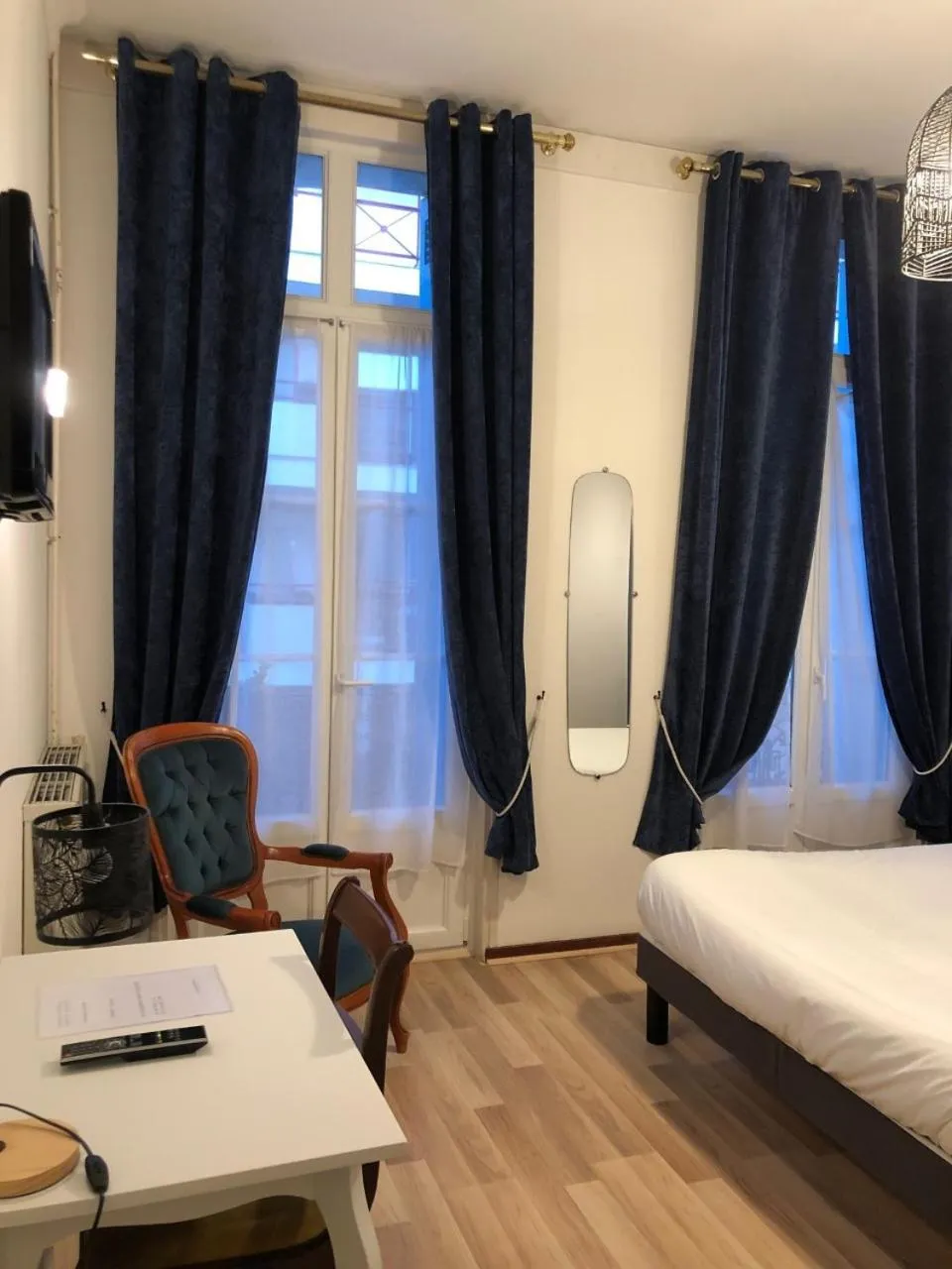 Bed in Hôtel Emilie