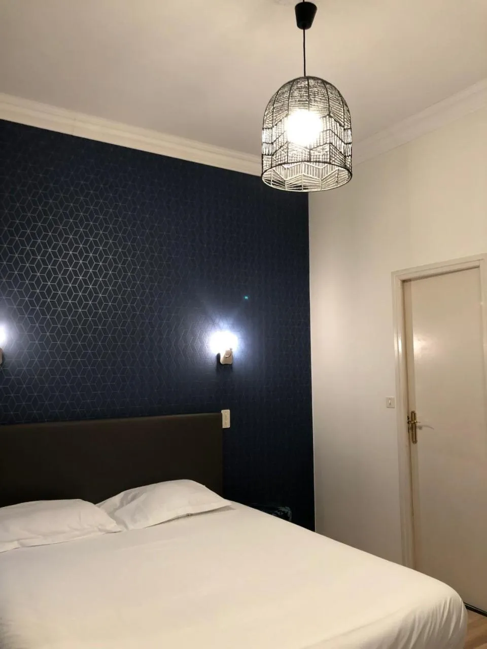 Bed in Hôtel Emilie