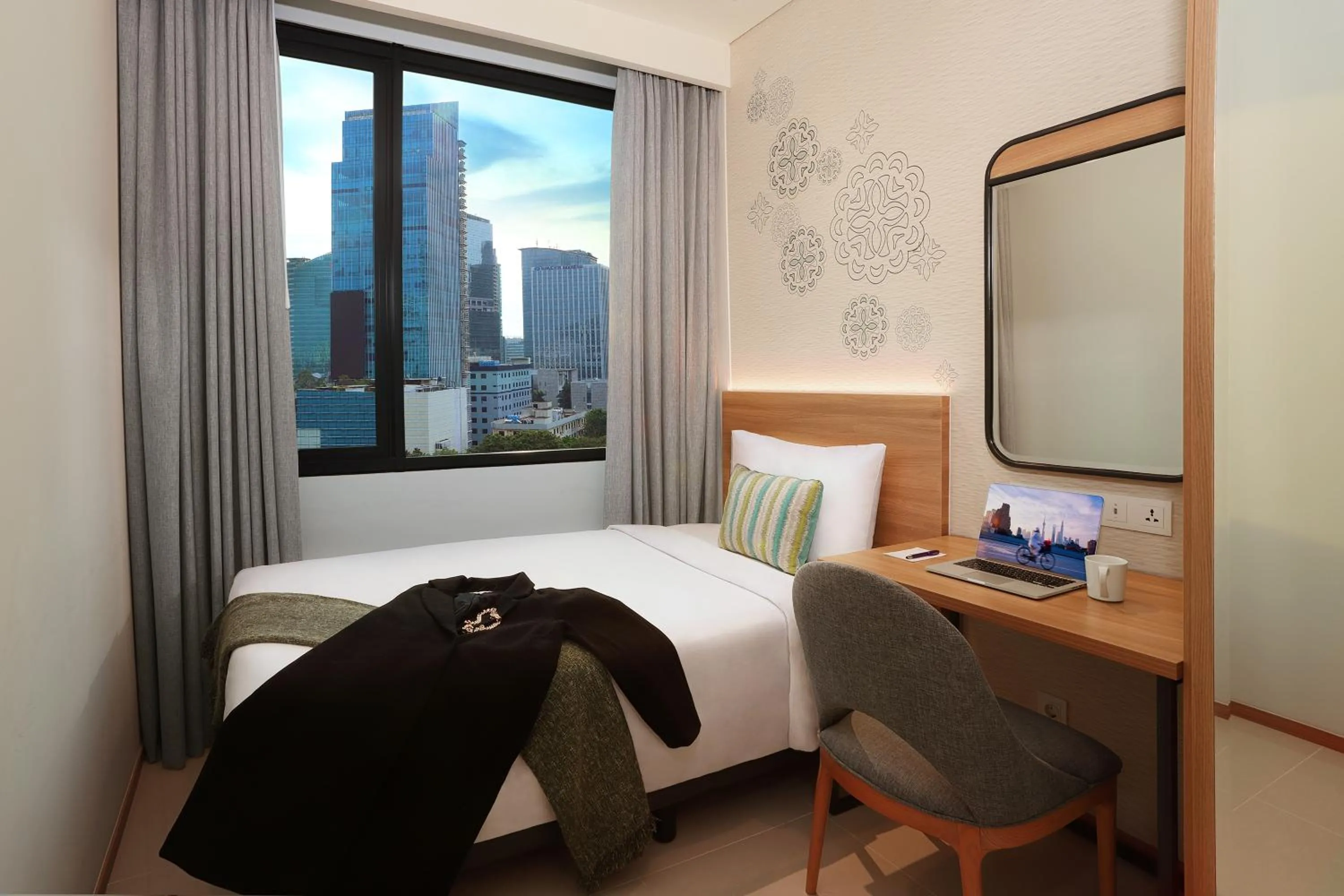 Bed in Citadines Gatot Subroto Jakarta