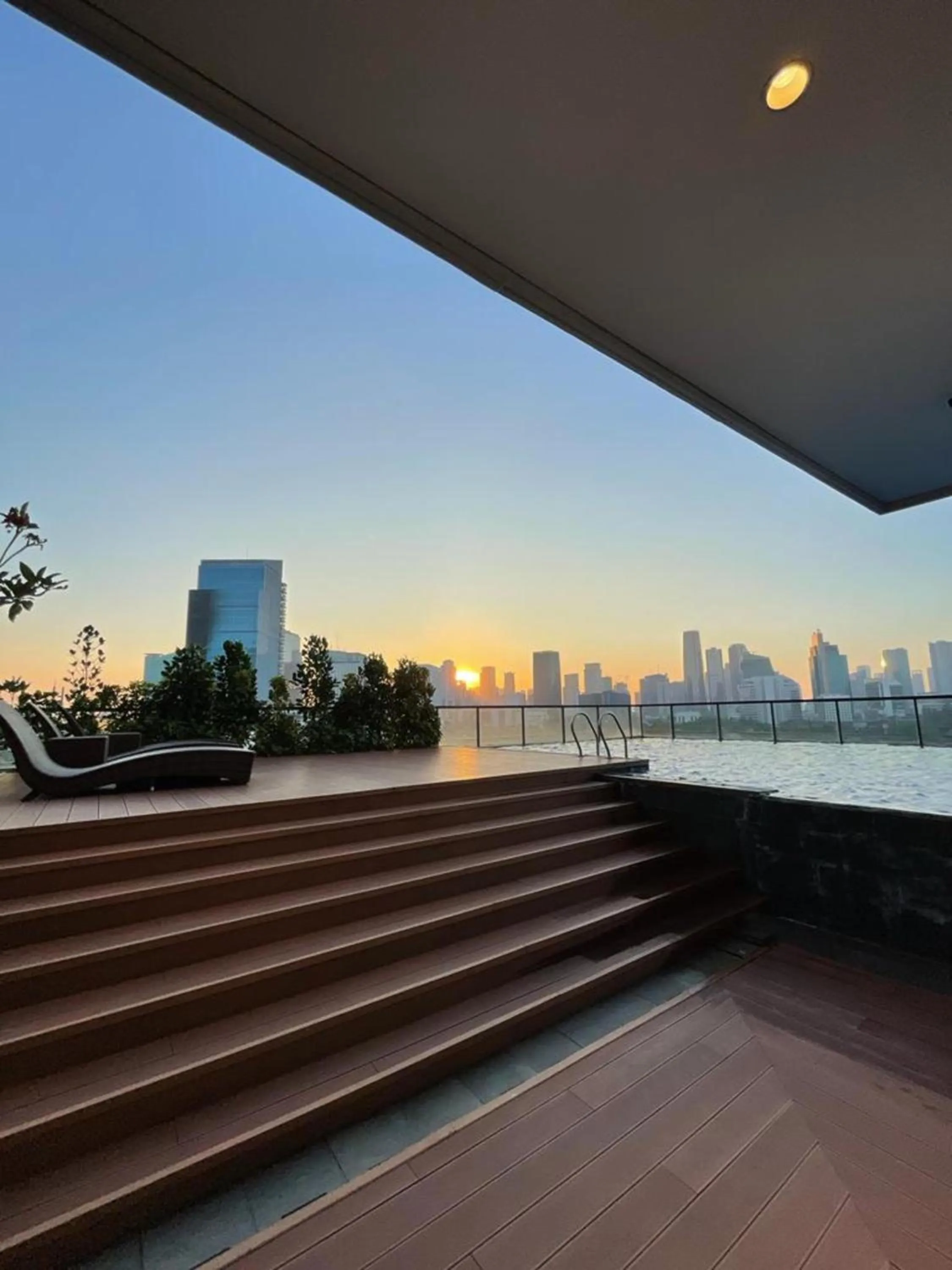 Swimming pool in Citadines Gatot Subroto Jakarta