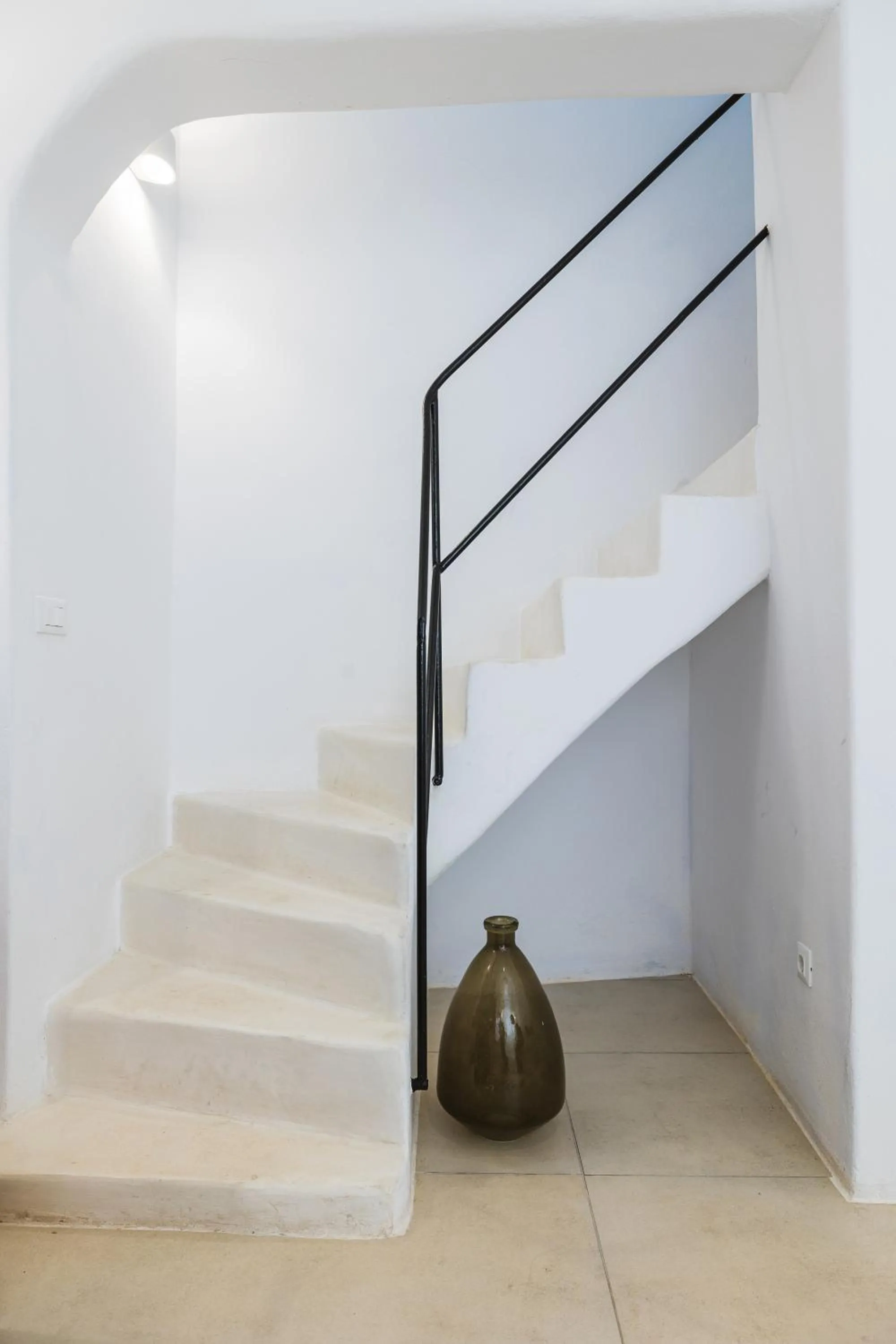 Decorative detail in CASASUNSHA Hybrid Retreat Santorini