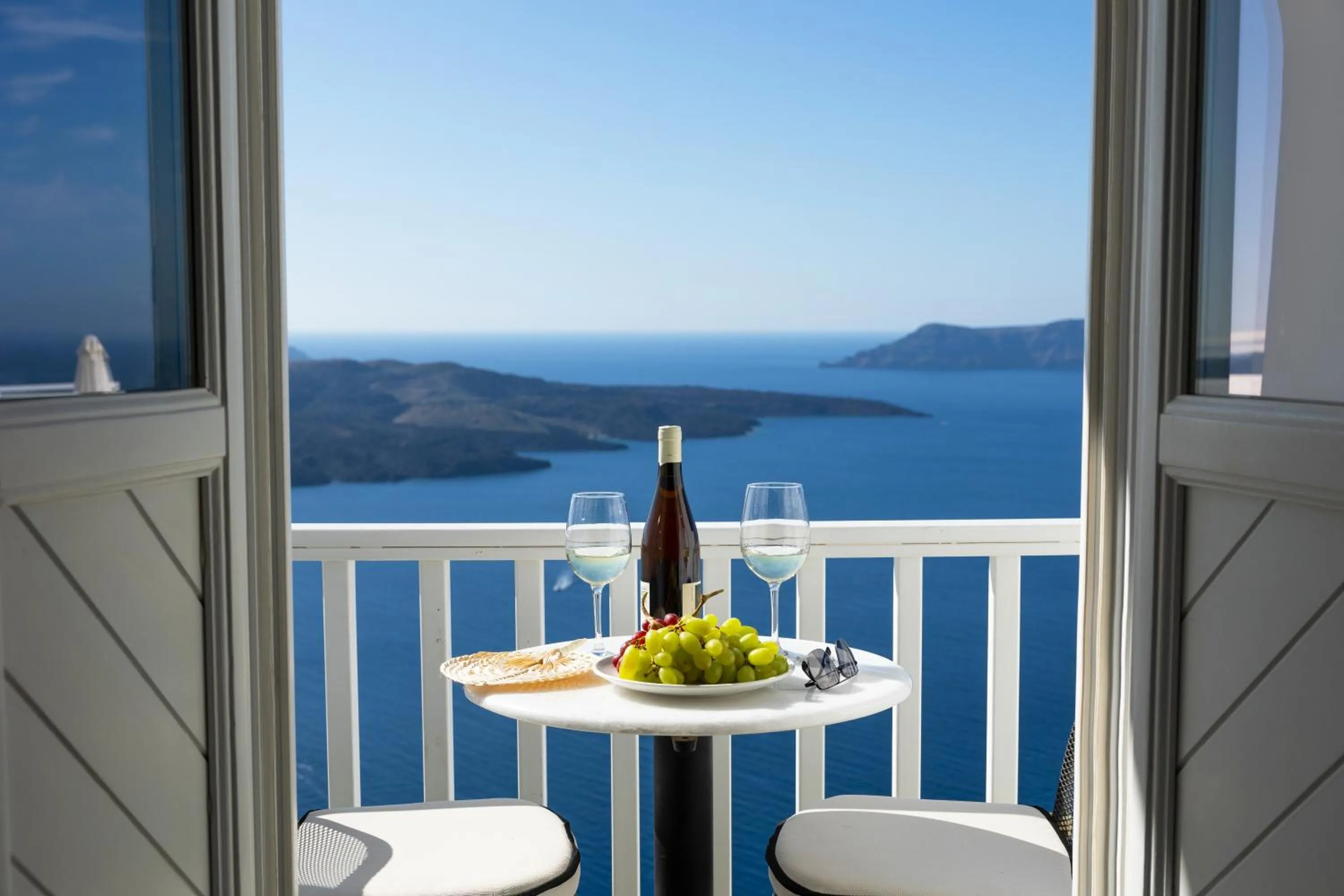 Balcony/Terrace in CASASUNSHA Hybrid Retreat Santorini
