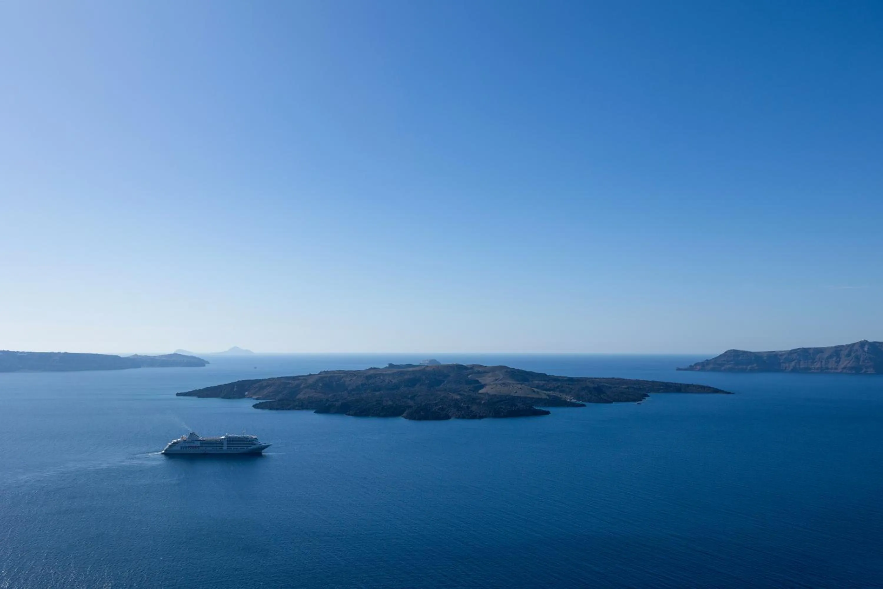 Sea view in CASASUNSHA Hybrid Retreat Santorini