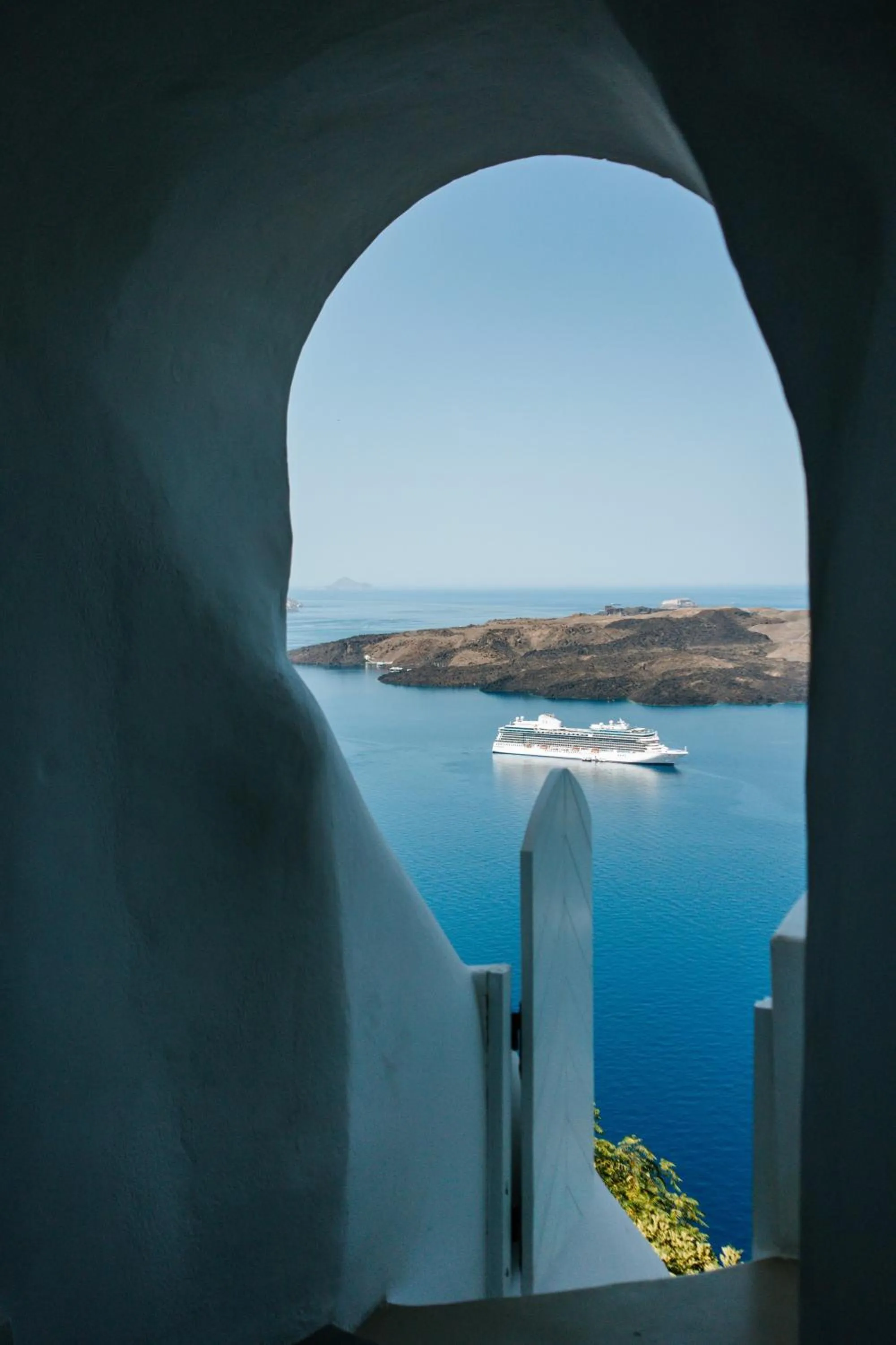 Sea view in CASASUNSHA Hybrid Retreat Santorini