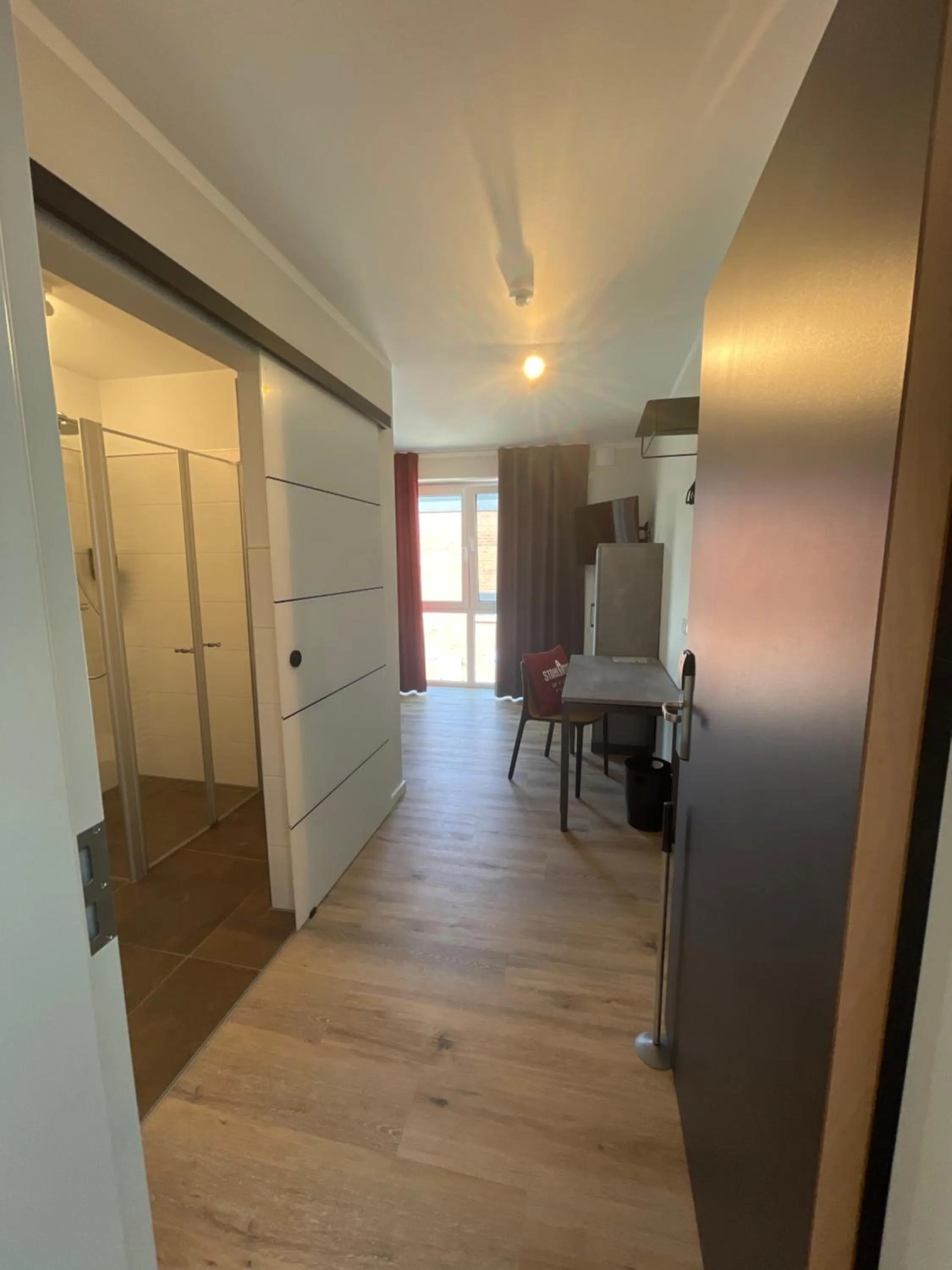 Bedroom in Hotel Stahltower