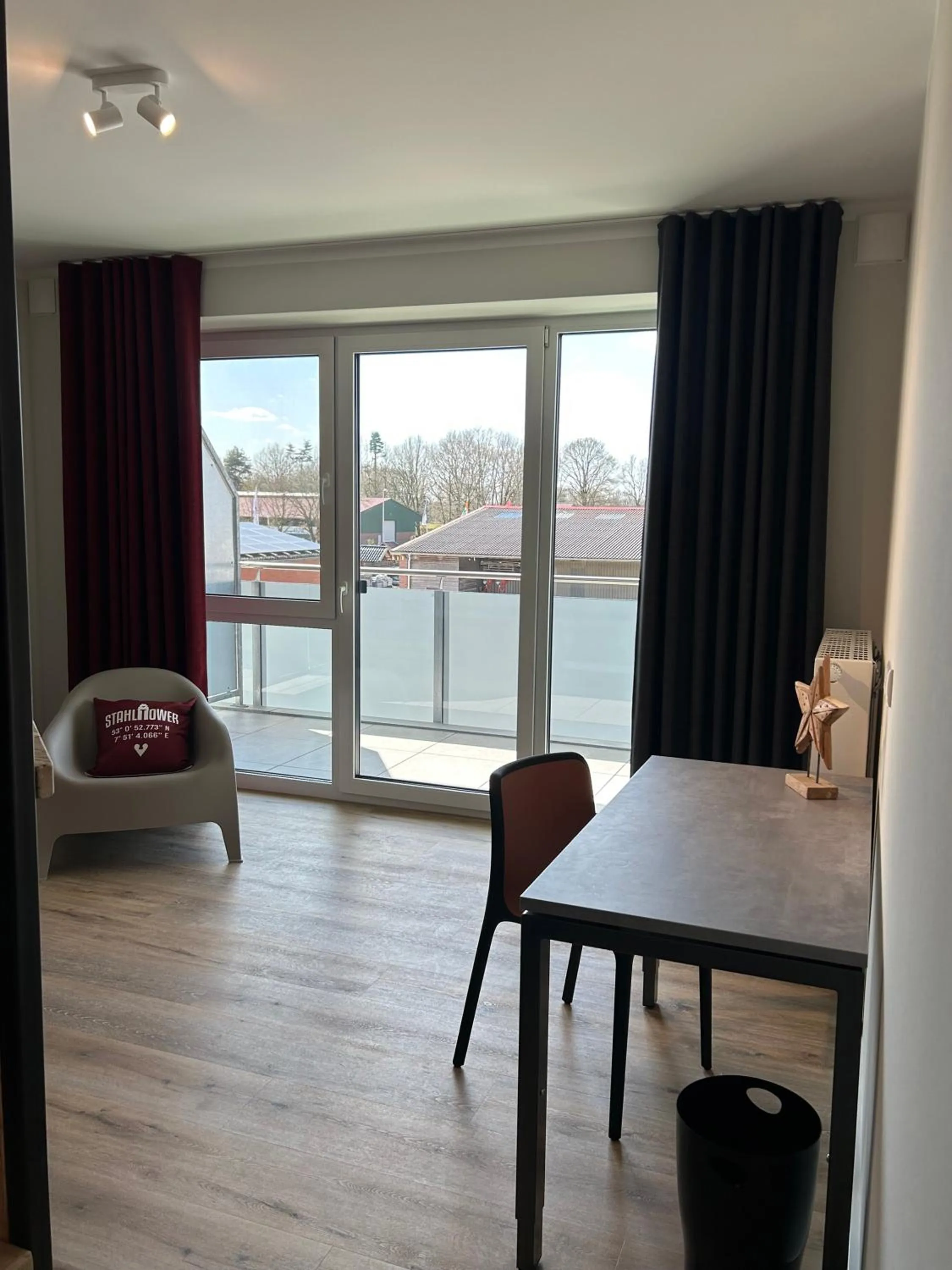 Balcony/Terrace in Hotel Stahltower