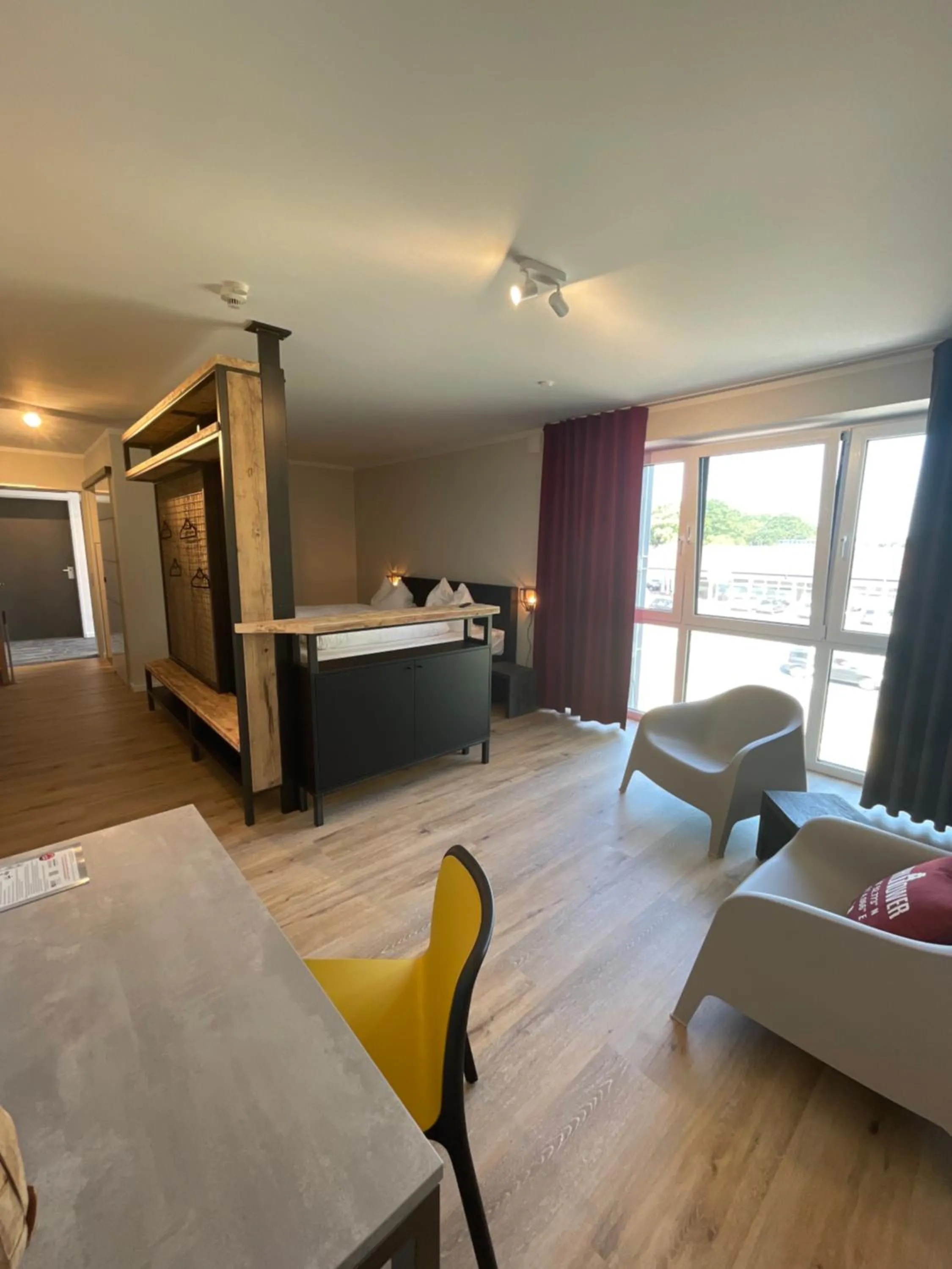 Photo of the whole room, Bed in Hotel Stahltower