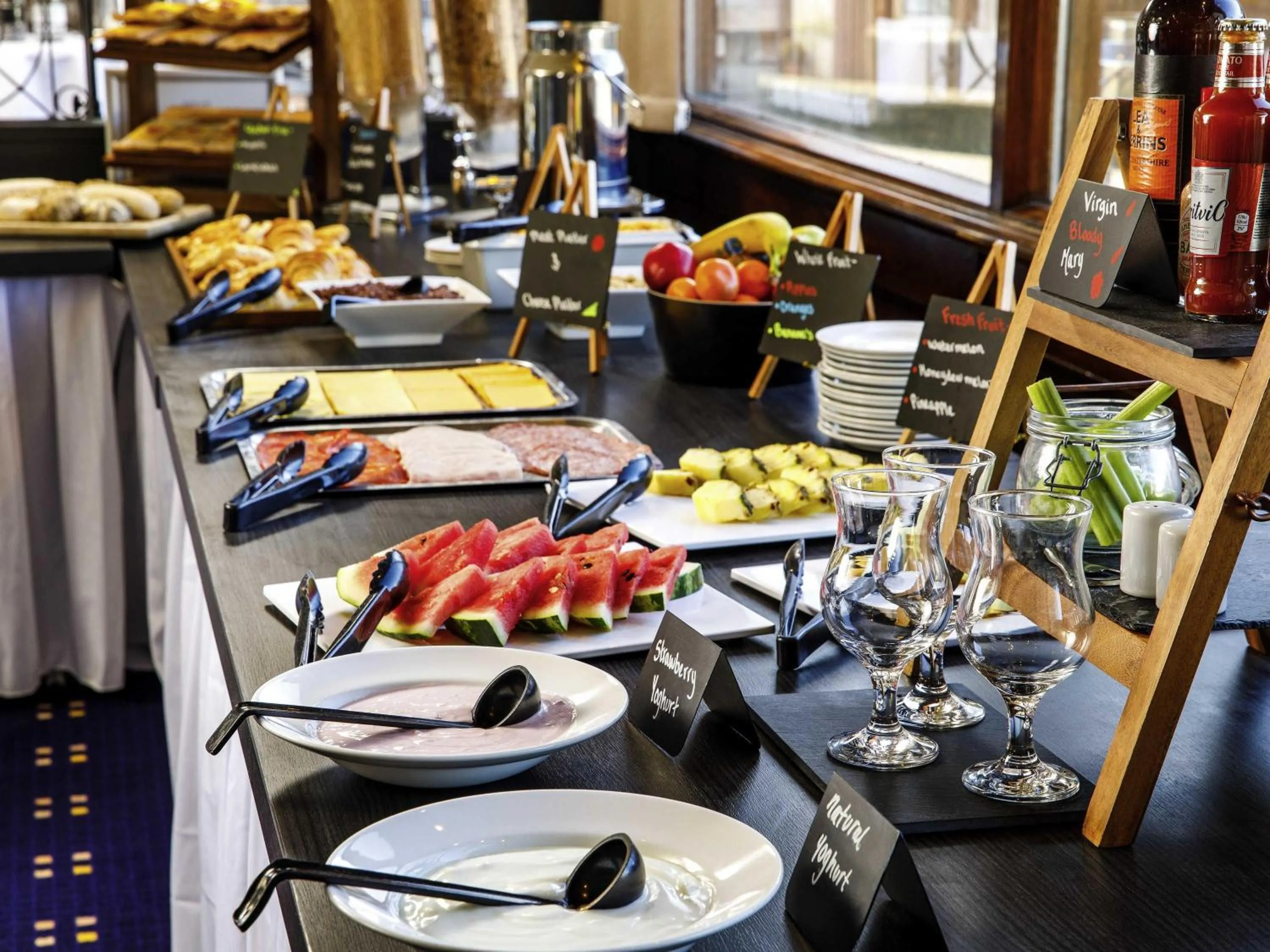 Breakfast in Mercure Ayr Hotel