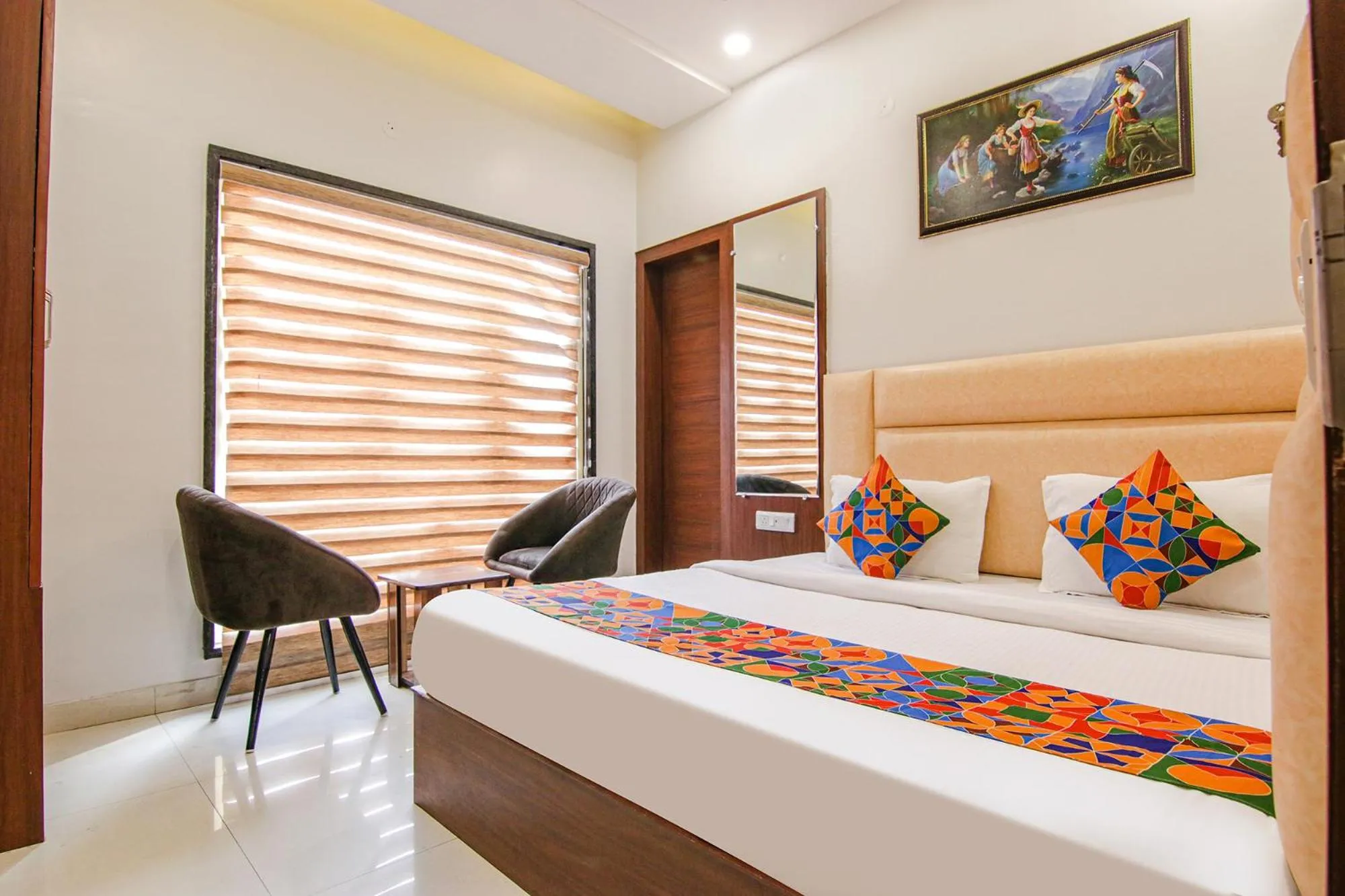 Photo of the whole room, Bed in FabHotel Golden City