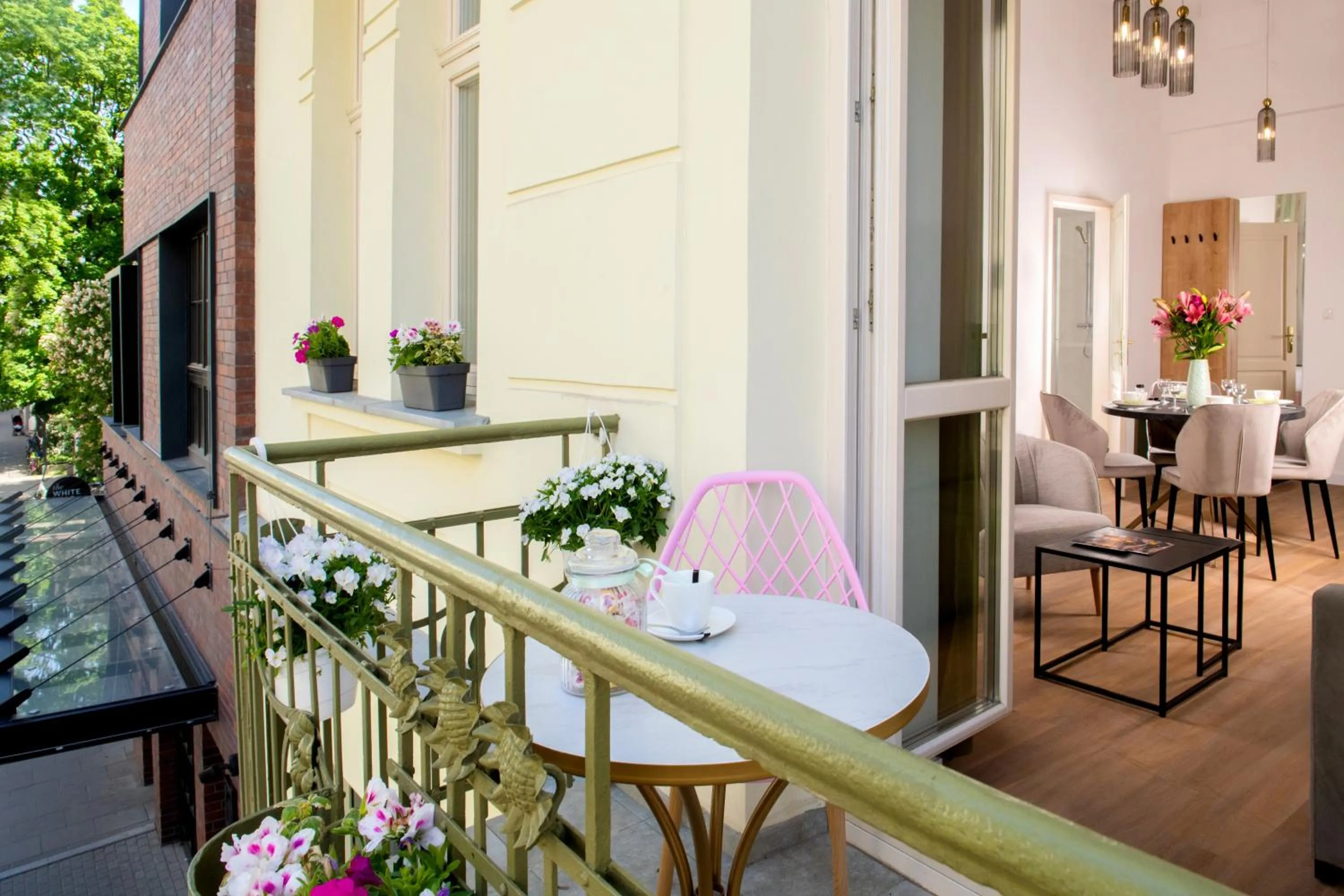 Balcony/Terrace in Rajska Residence