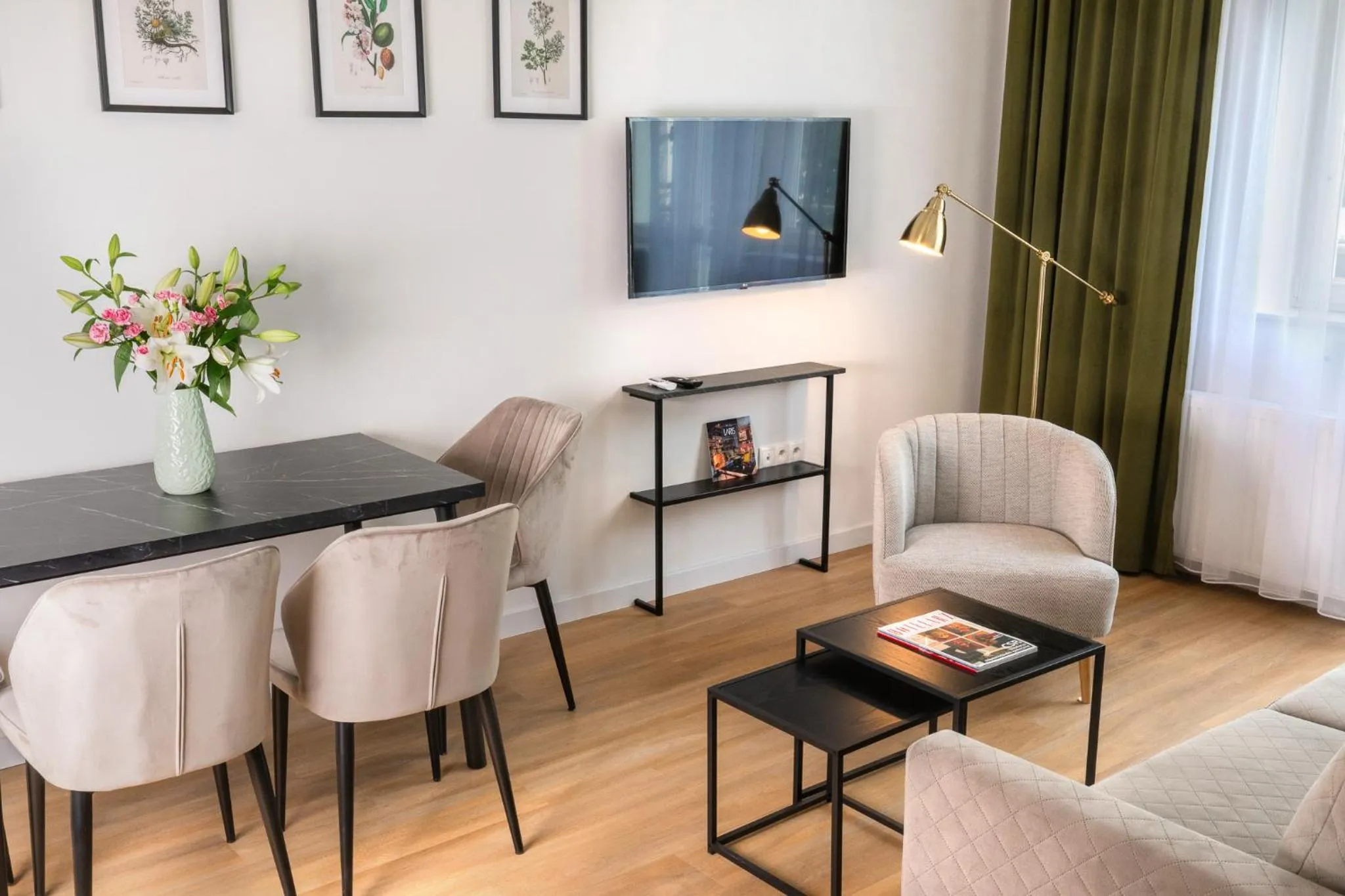 Living room in Rajska Residence