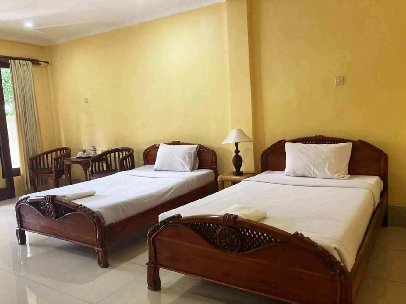 Bedroom in Hotel rooms 2 minutes to Monkey Forest