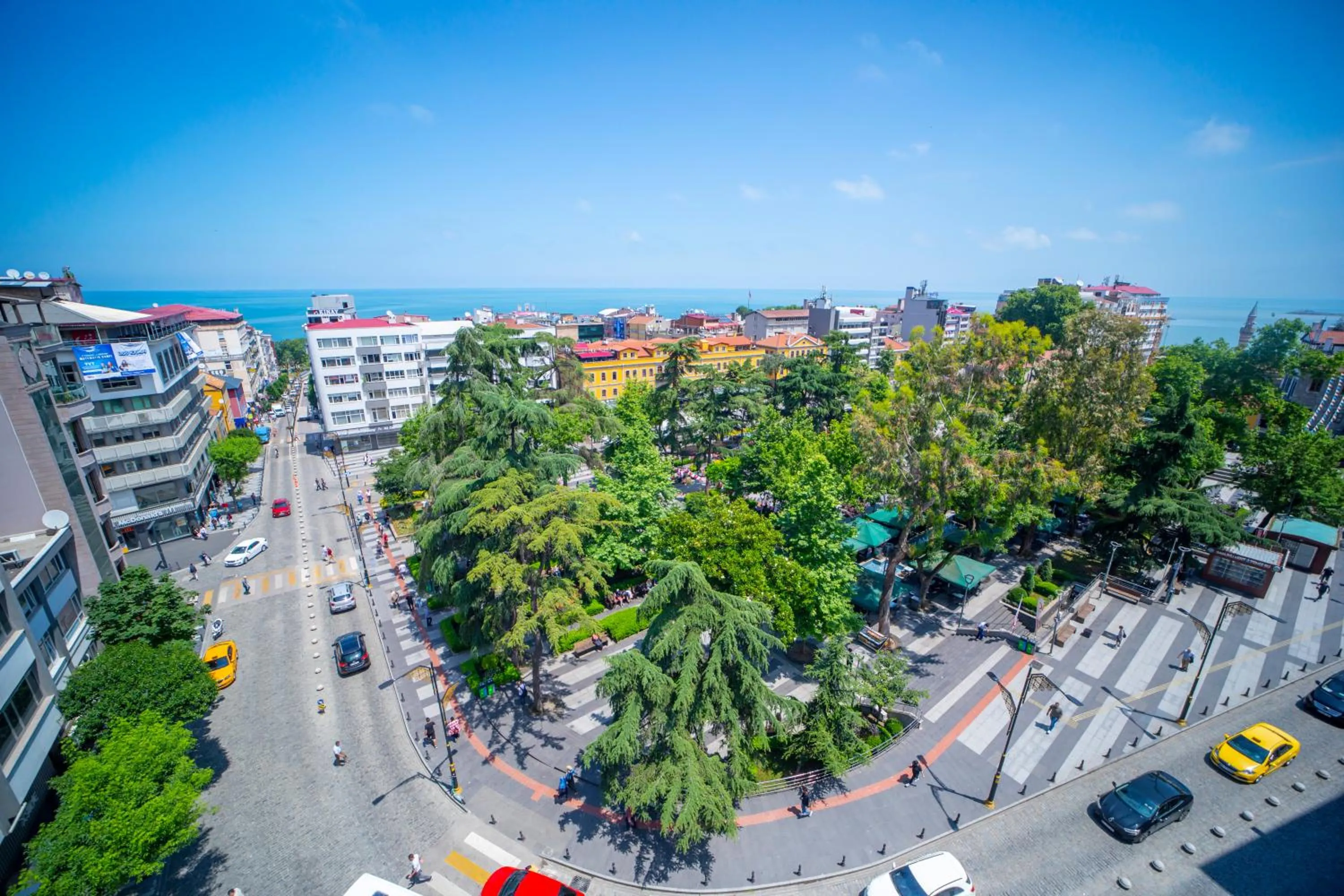 Bird's eye view in MELL City Suites Hotel