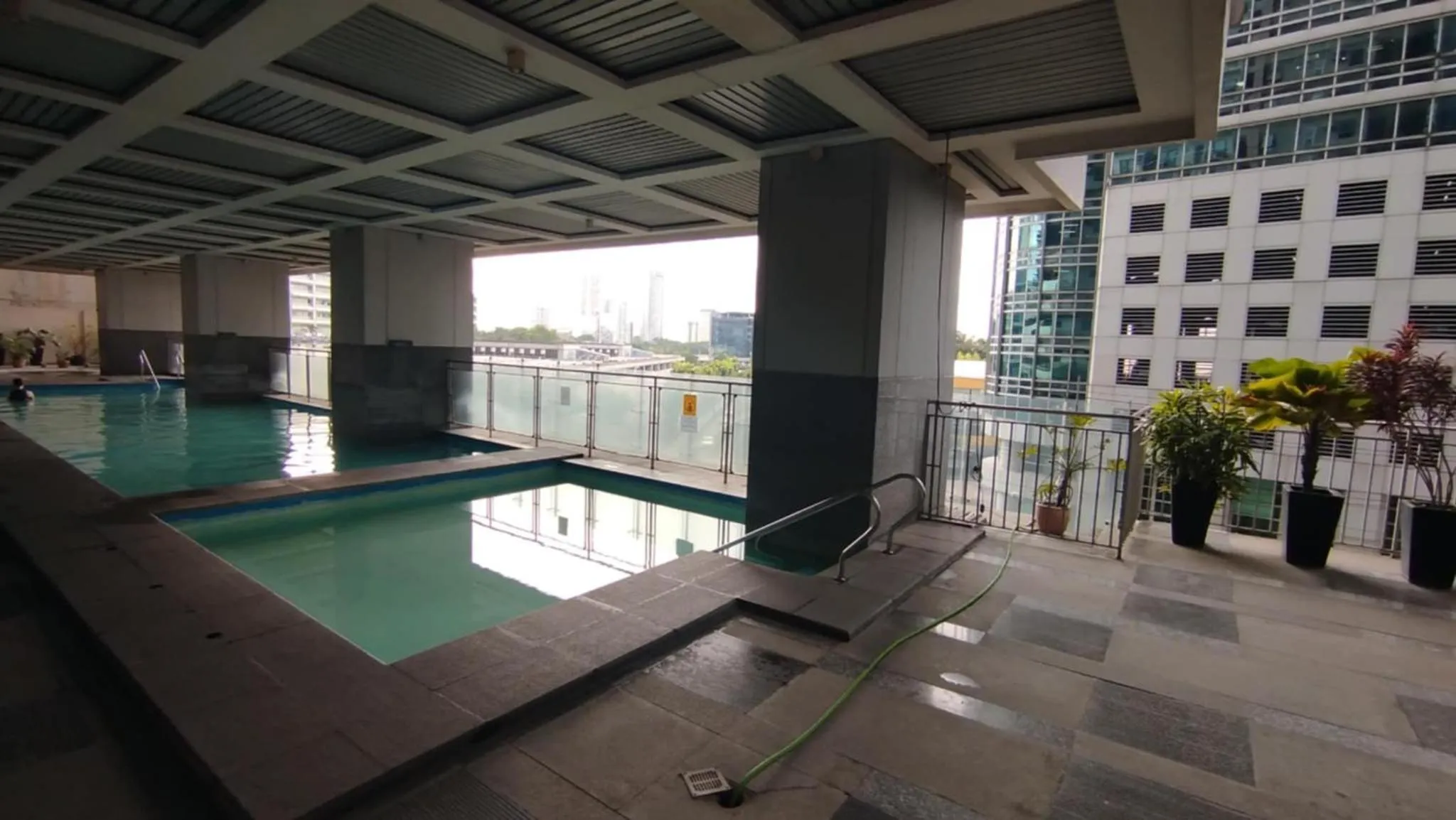 Swimming pool in ADB Avenue Tower Ortigas Manila