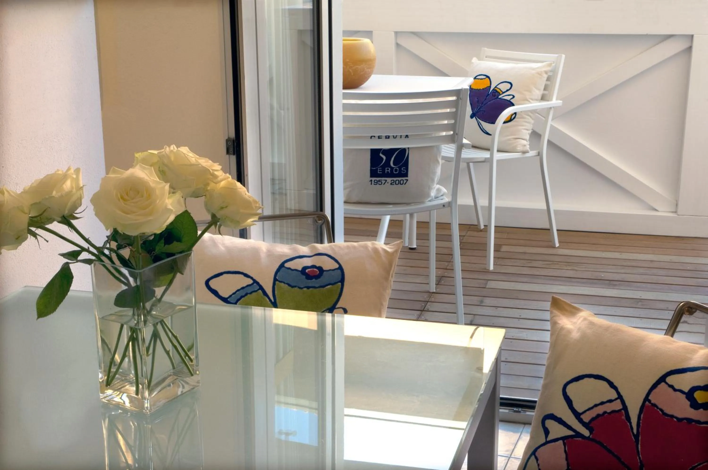 Balcony/Terrace in Hotel Eros Residence