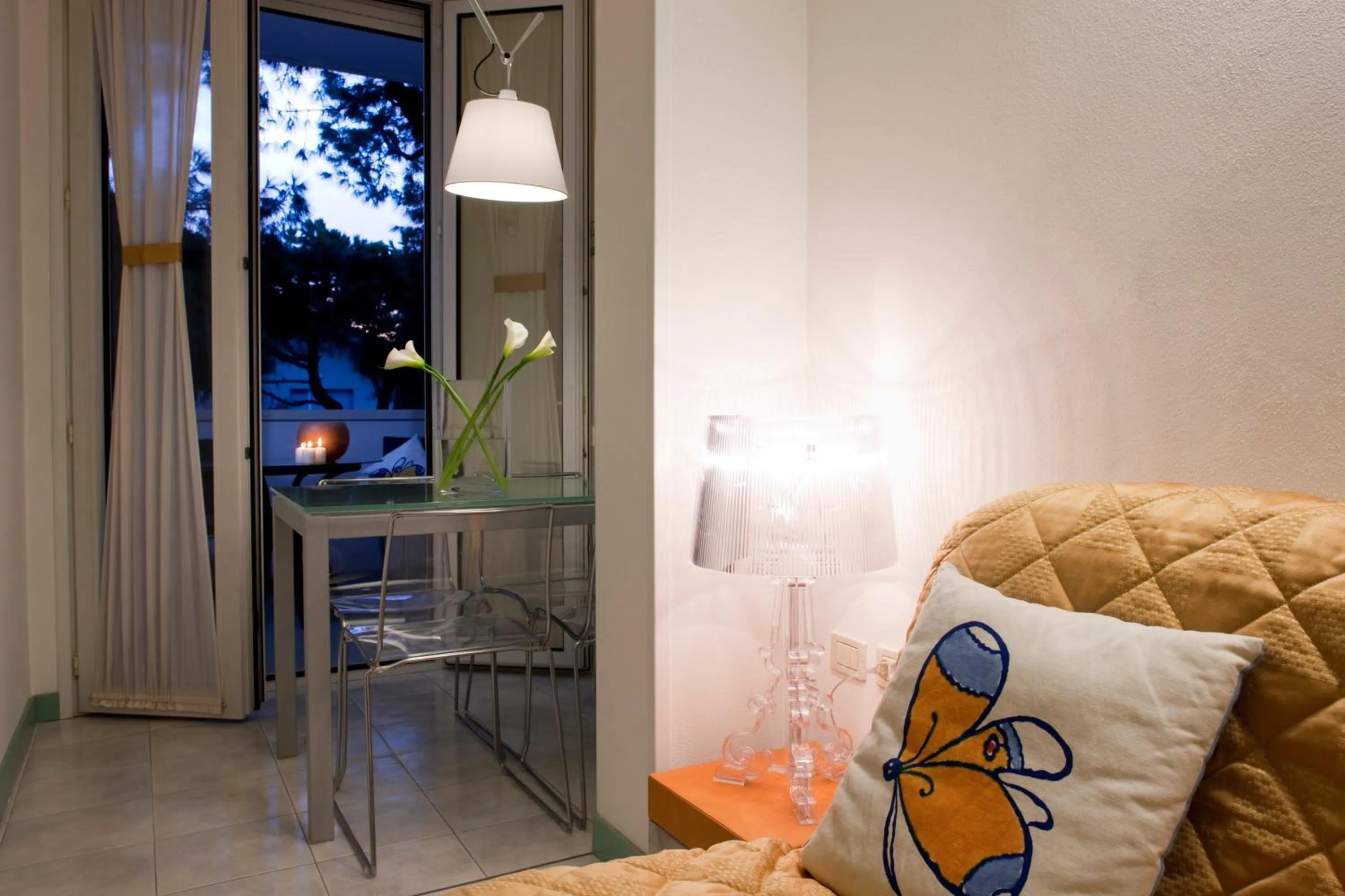 Living room in Hotel Eros Residence