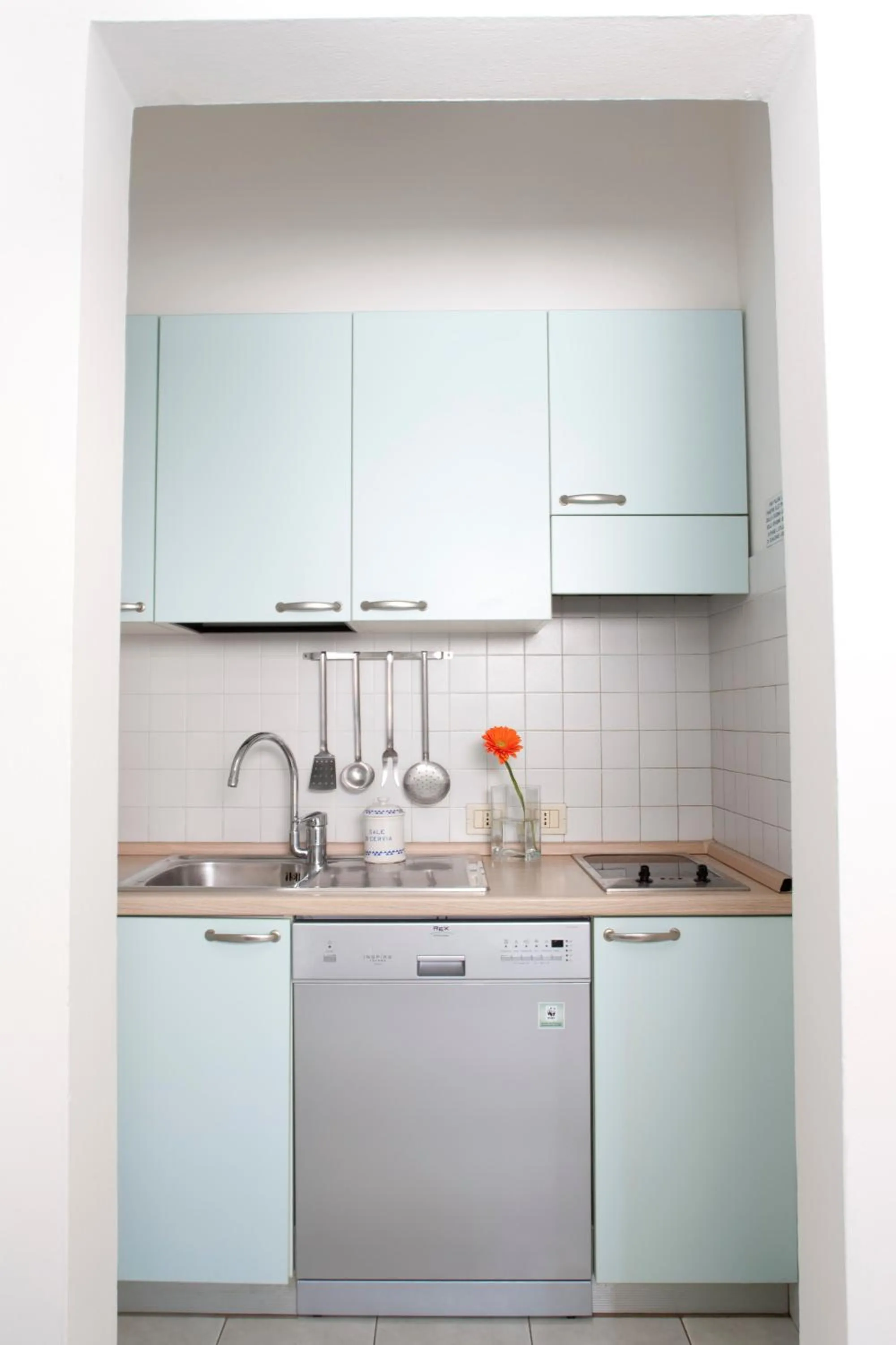 Kitchen or kitchenette in Hotel Eros Residence