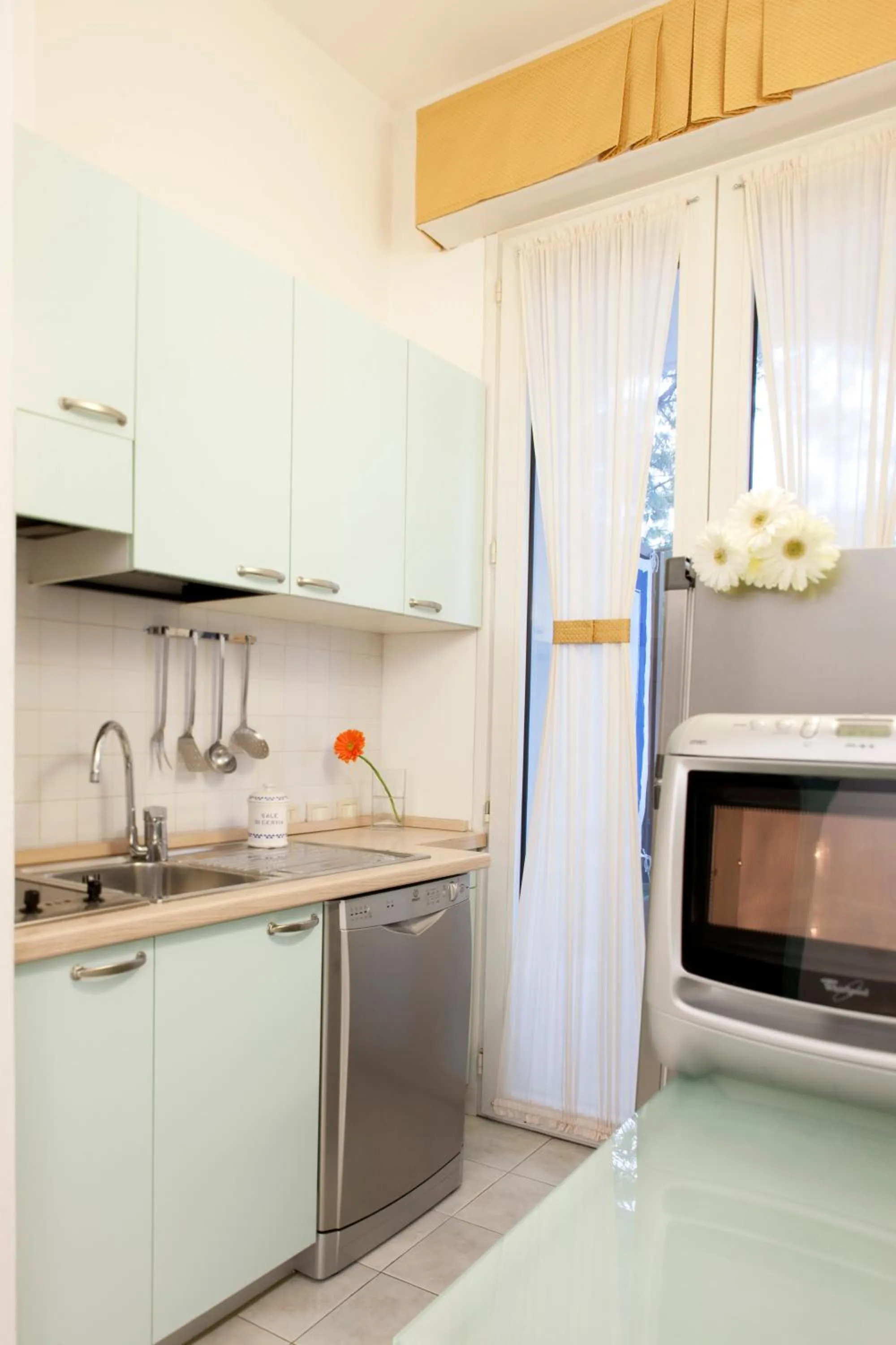 Kitchen or kitchenette in Hotel Eros Residence