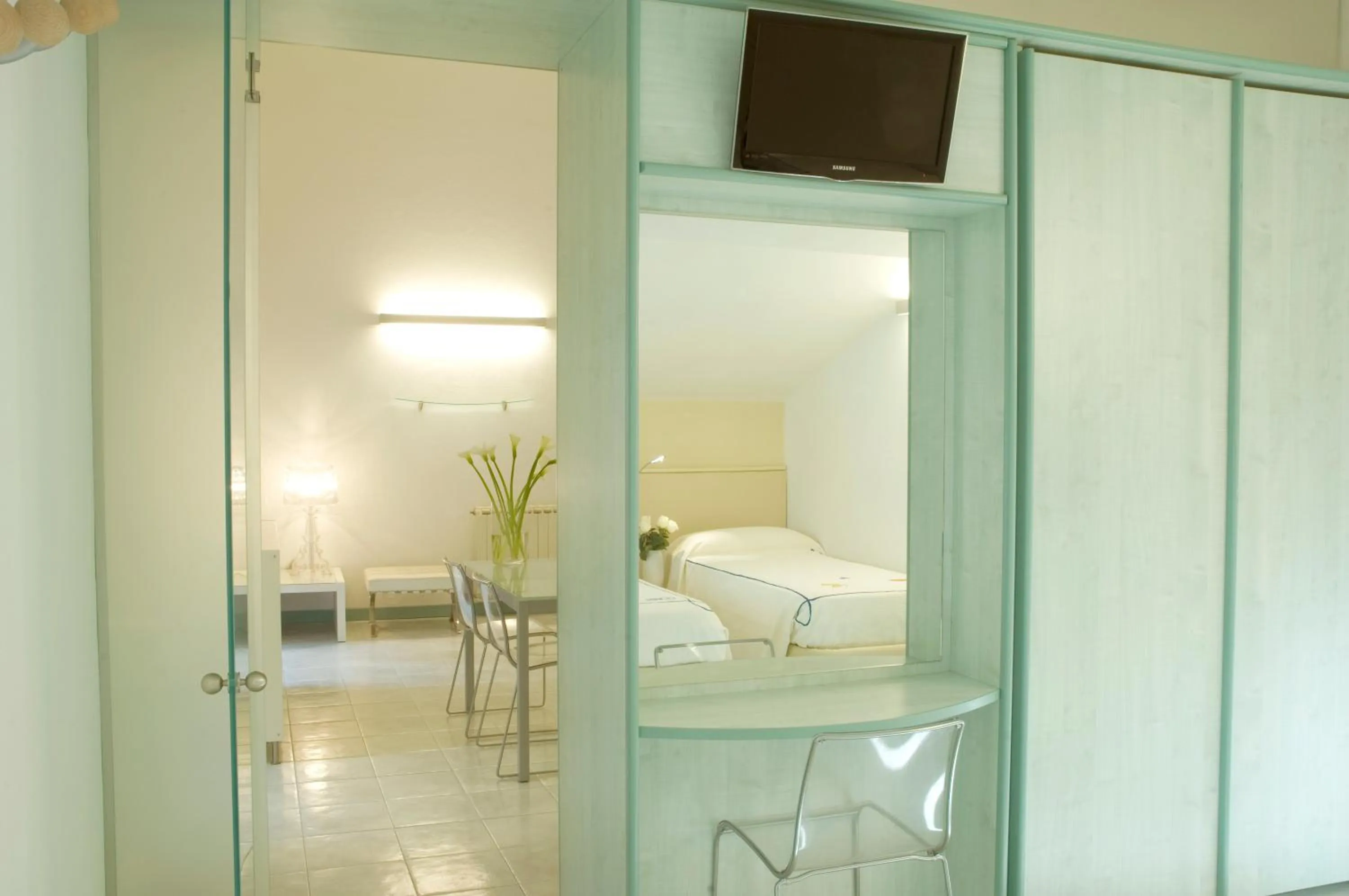 Living room in Hotel Eros Residence