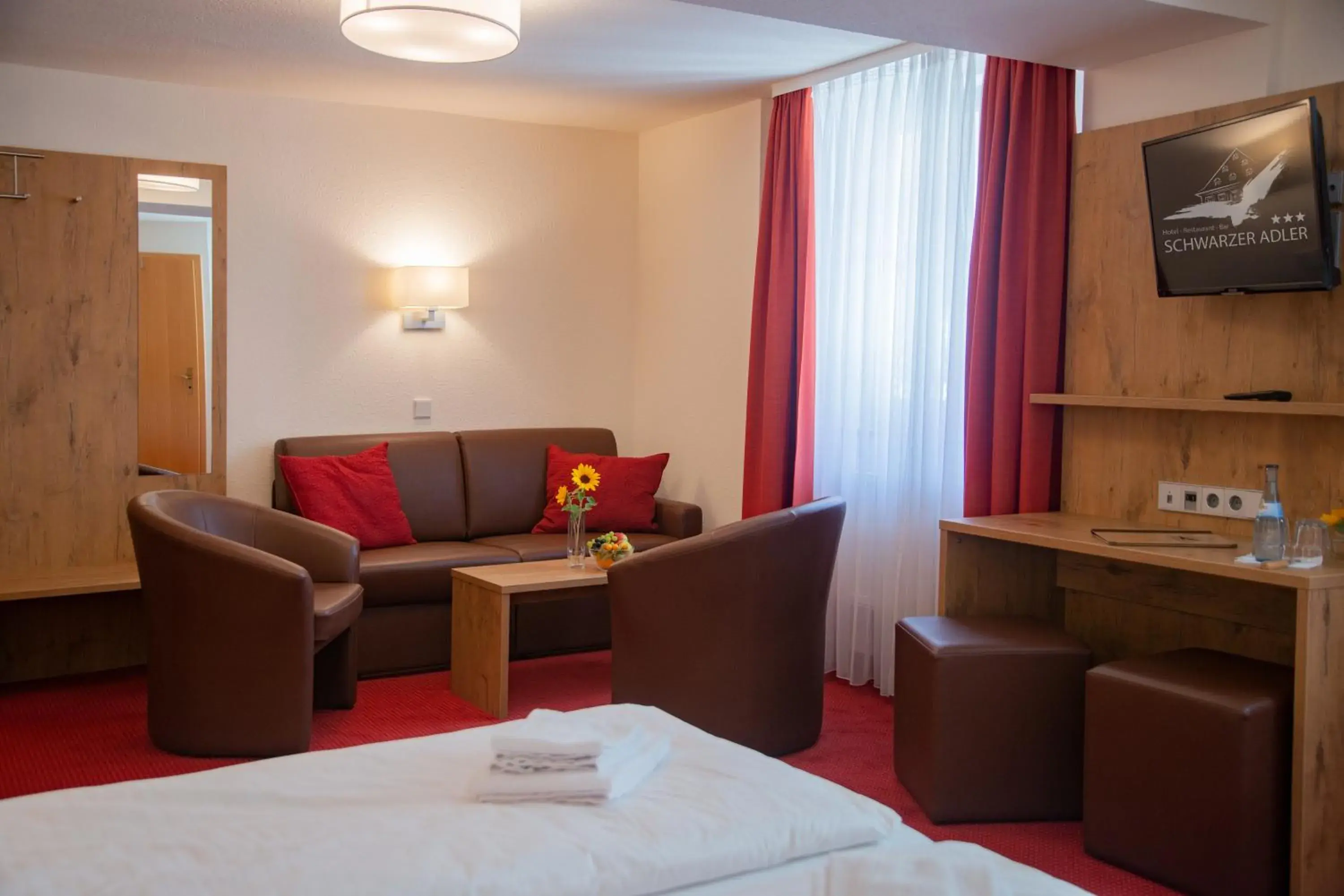 Double Room - single occupancy in Hotel Restaurant Schwarzer Adler Double Room - single occupancy in Hotel Restaurant Schwarzer Adler