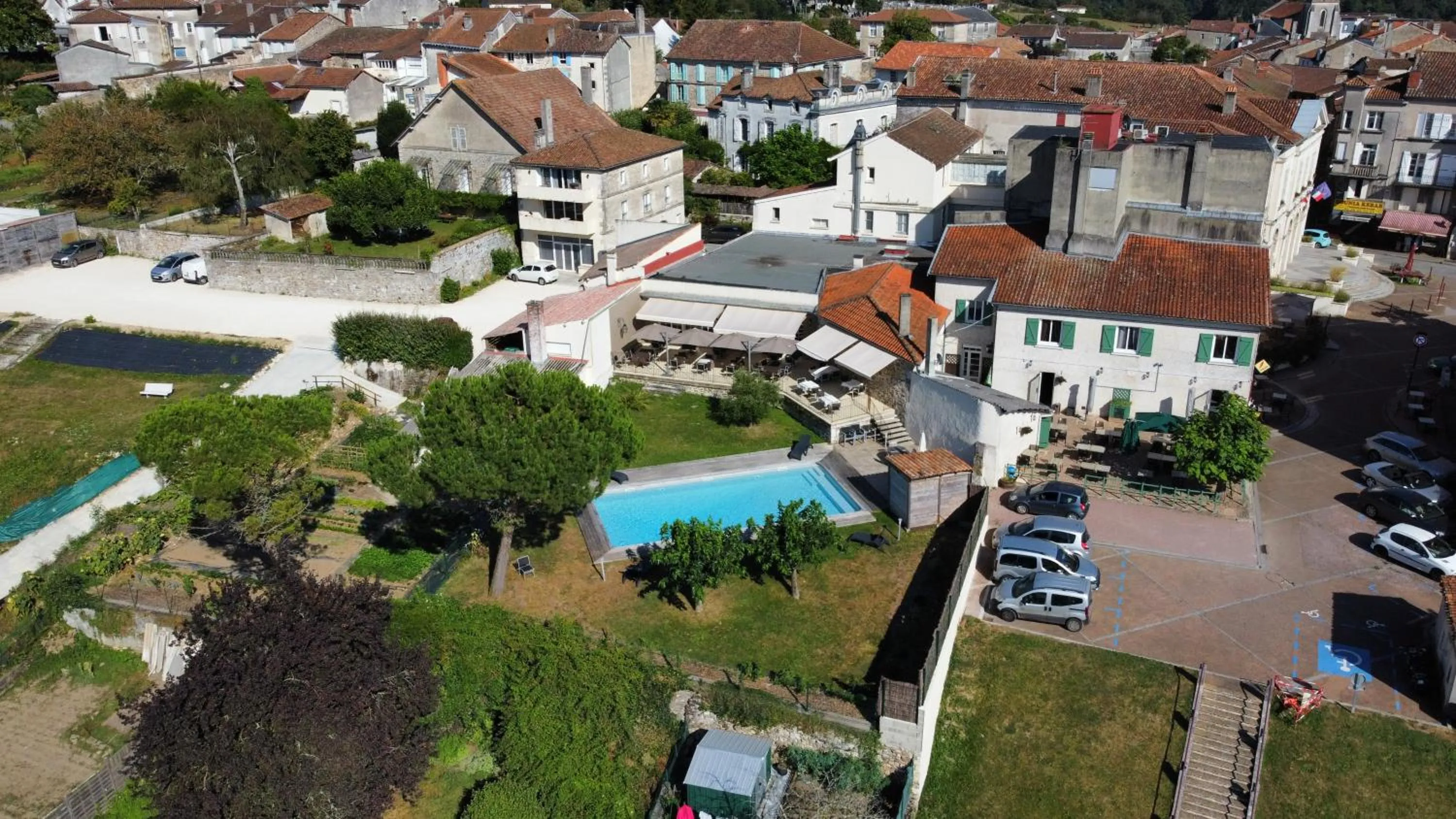 Property building in Logis Grand Hotel Pelisson