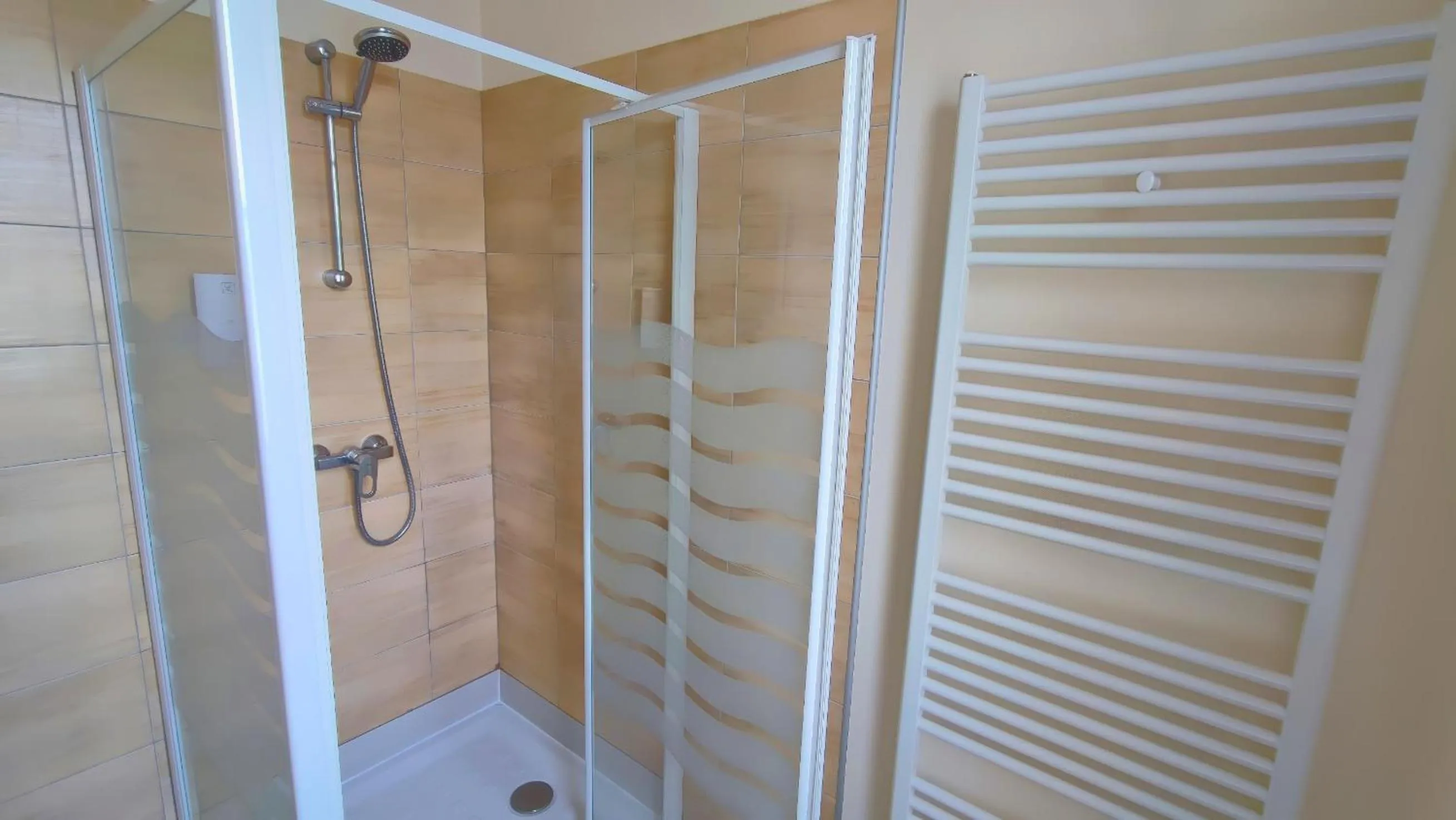 Bathroom in Logis Grand Hotel Pelisson