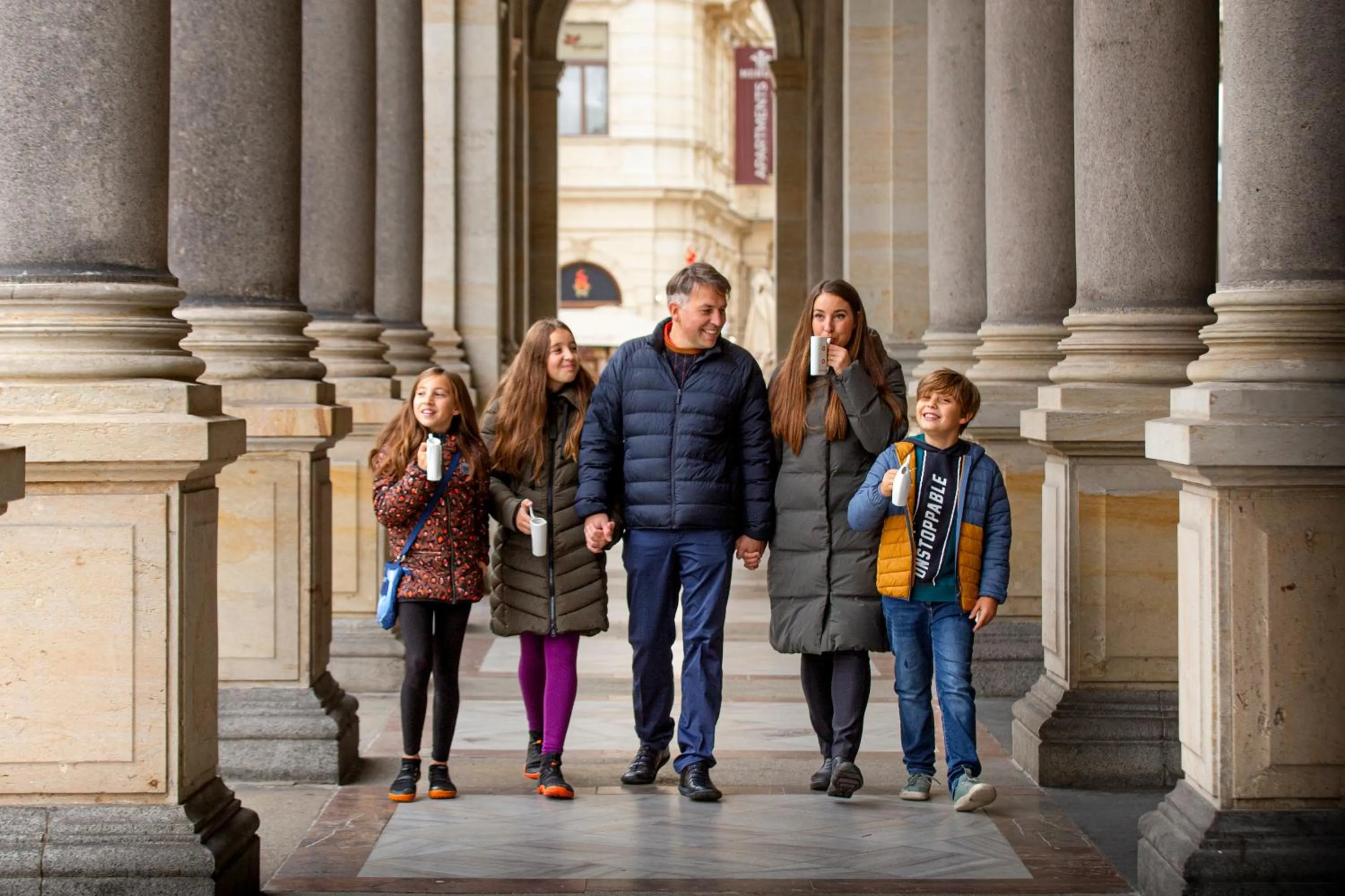 People in Family Apartments by ASTORIA Hotel & Medical Spa