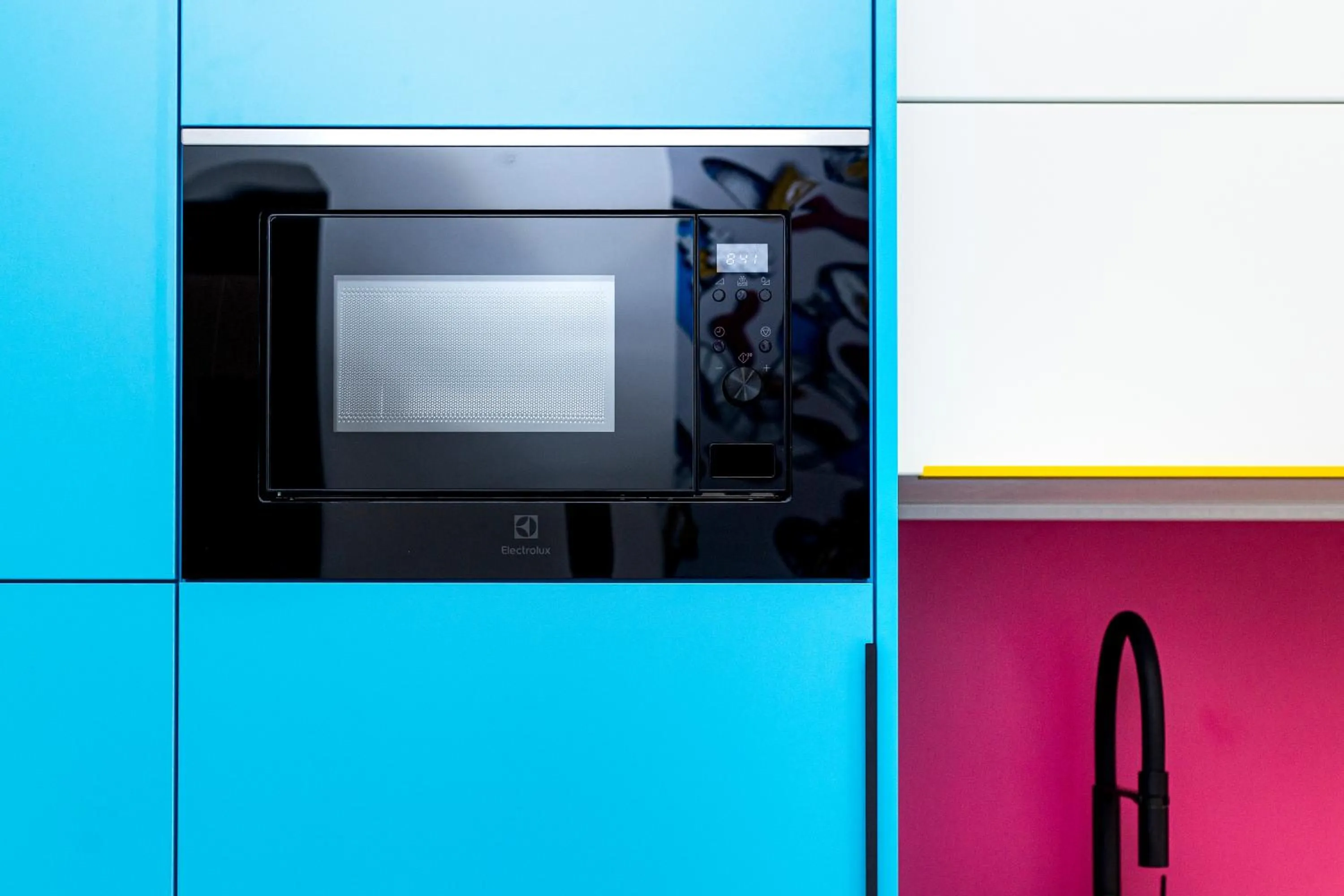 Kitchen or kitchenette in Family Apartments by ASTORIA Hotel & Medical Spa