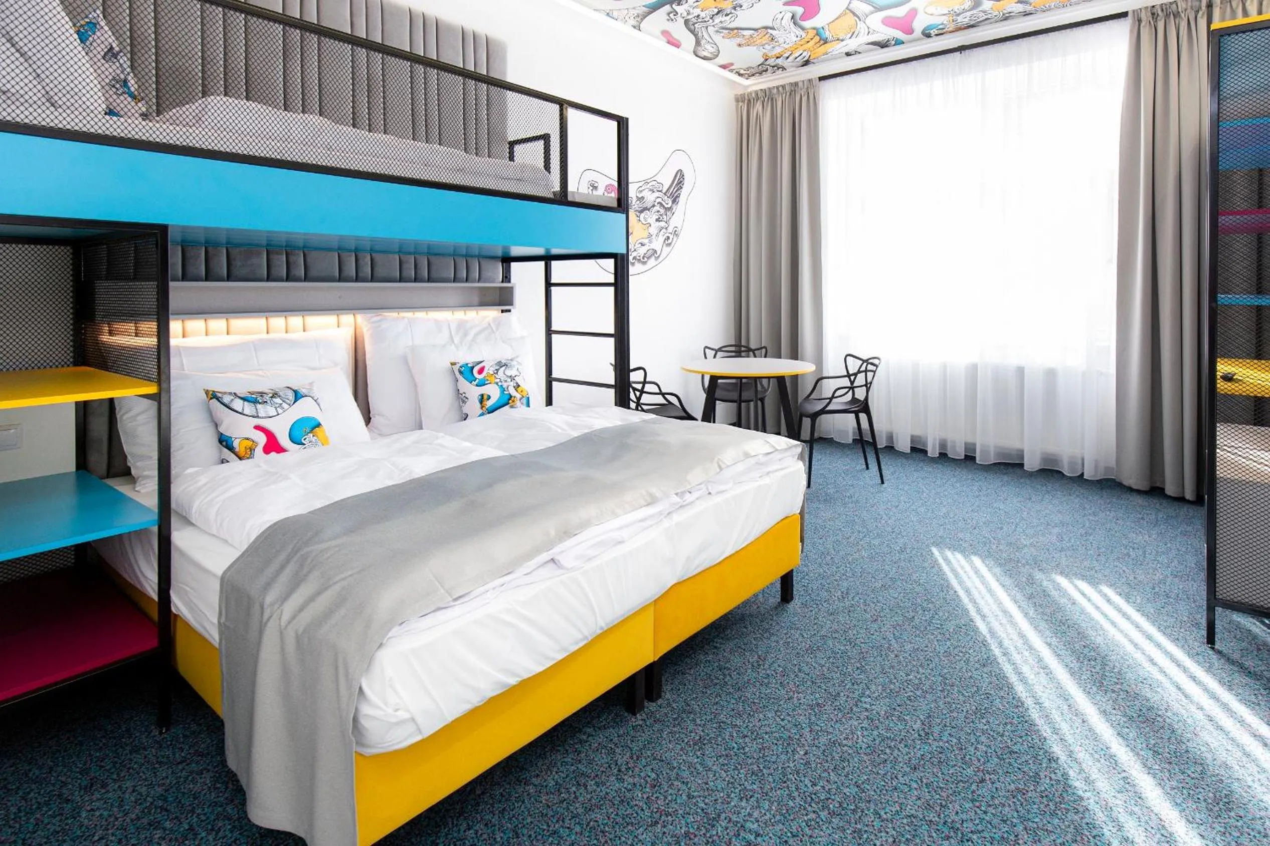 Photo of the whole room, Bed in Family Apartments by ASTORIA Hotel & Medical Spa