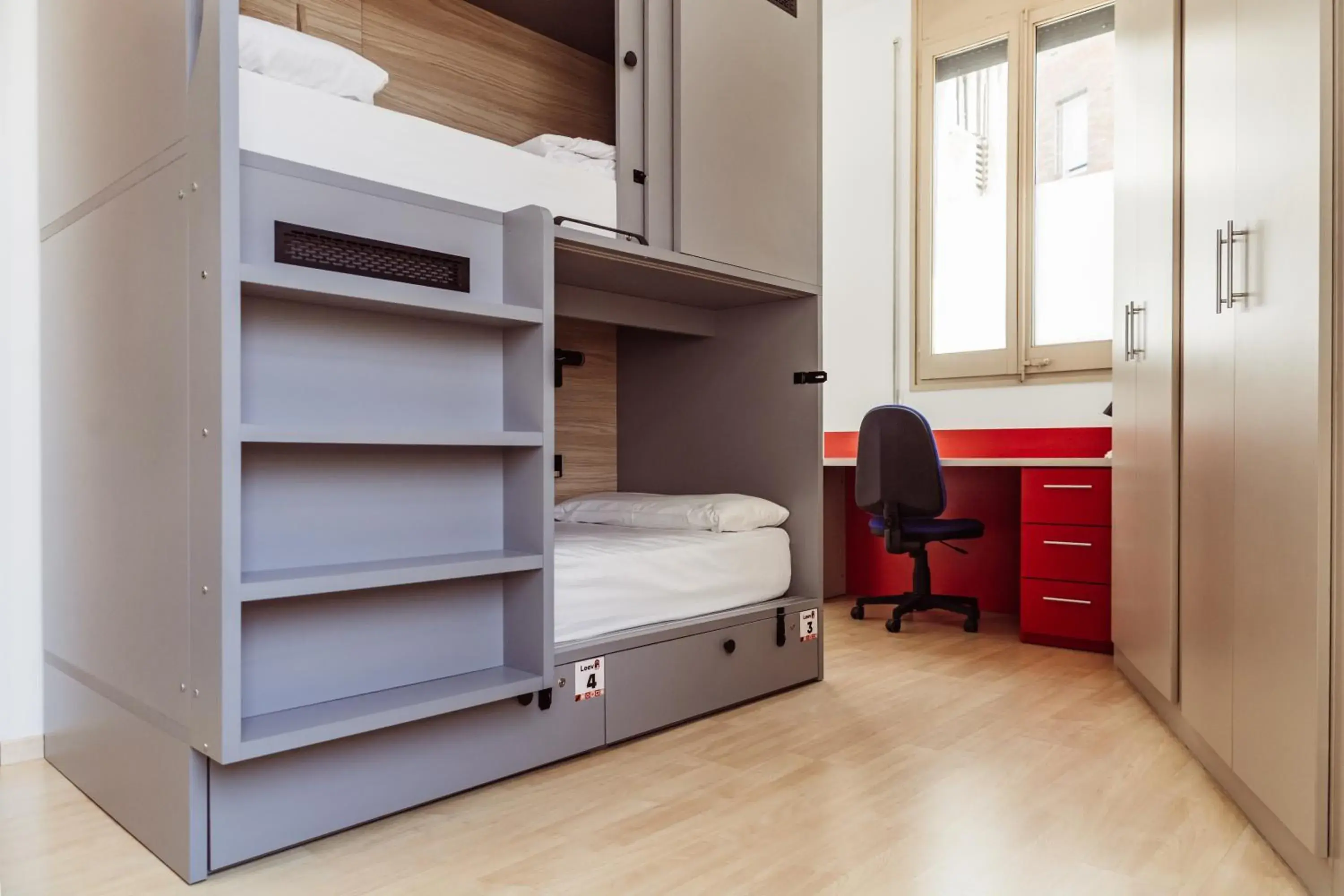 Quadruple Room with Private Bathroom in Leevin Stay Hostel Quadruple Room with Private Bathroom in Leevin Stay Hostel