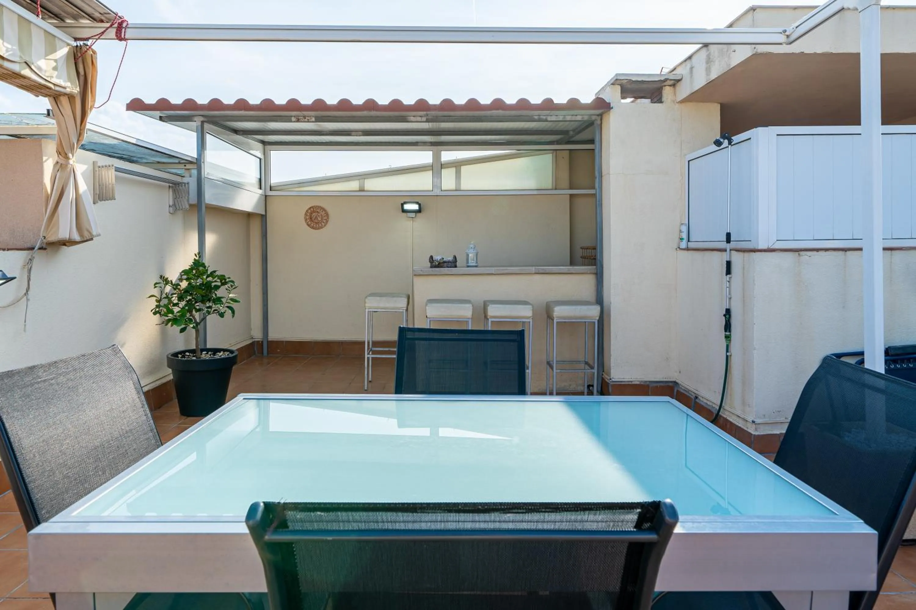 Swimming pool in Atico Duplex Pepe y Rosi
