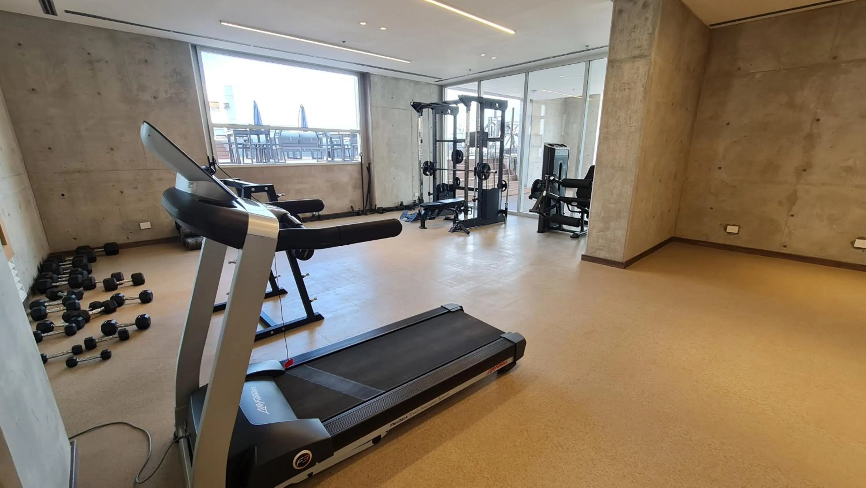 Fitness centre/facilities in Del Bono Central Hotel