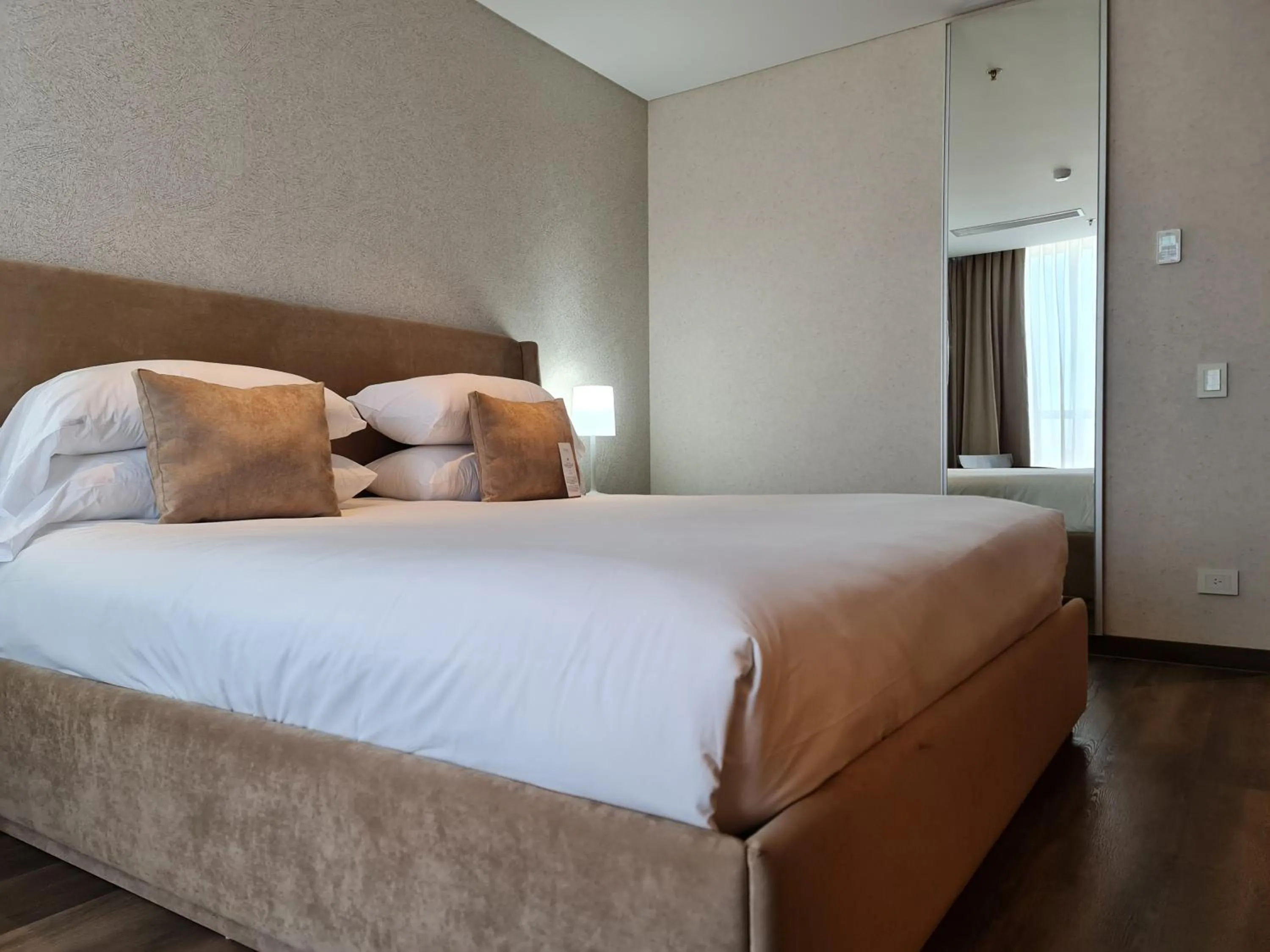 Bed in Del Bono Central Hotel