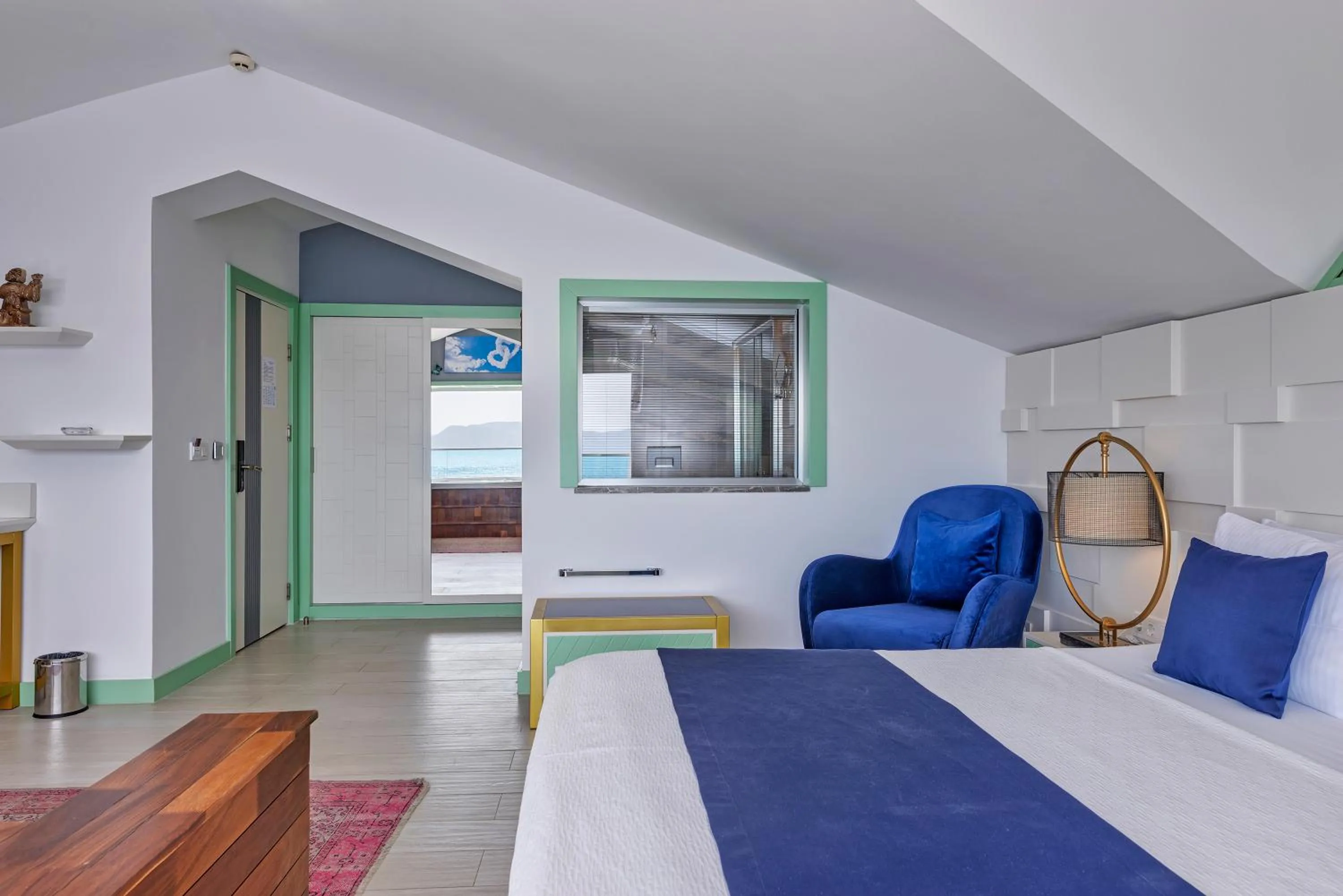 Bedroom, Bed in Sea View Hotel