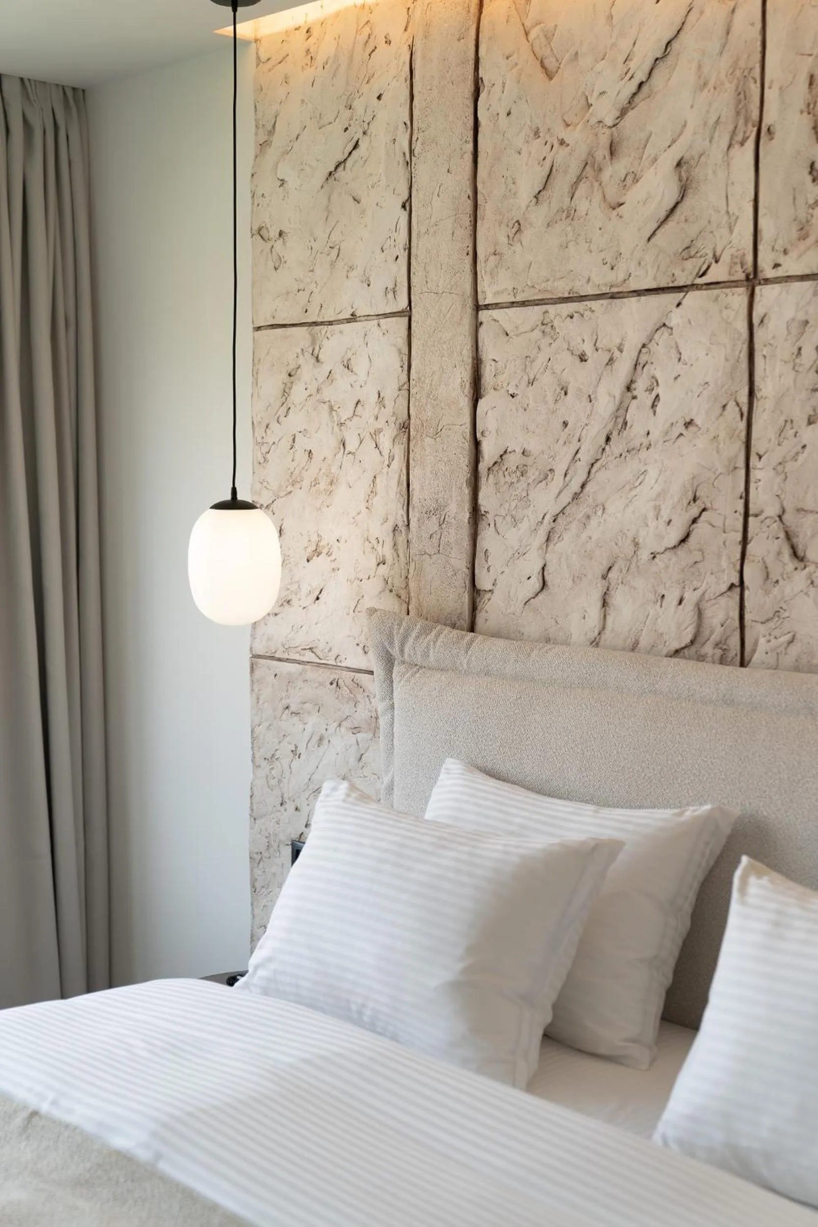 Bed in Athens Design Suites