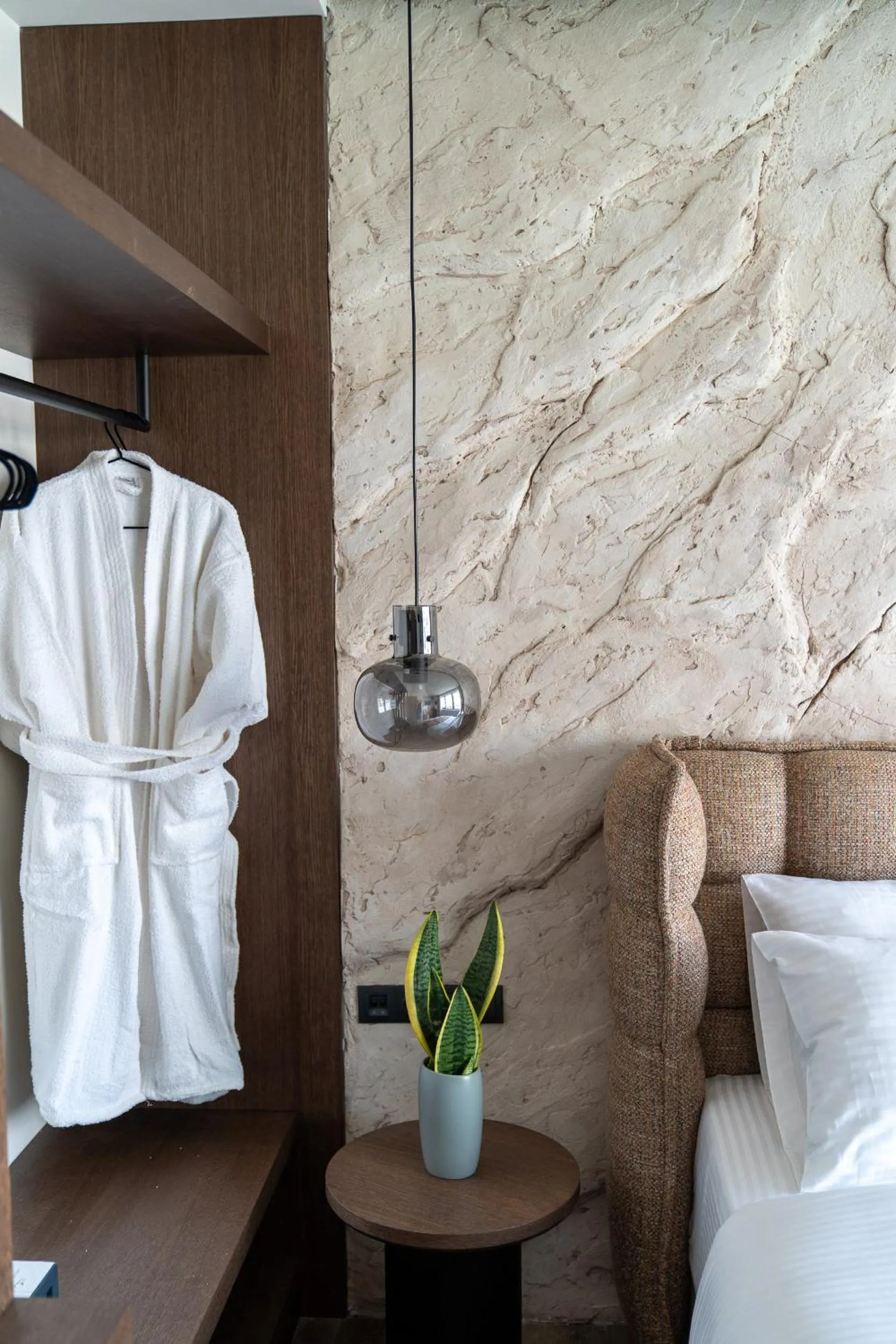 Bedroom, Bed in Athens Design Suites