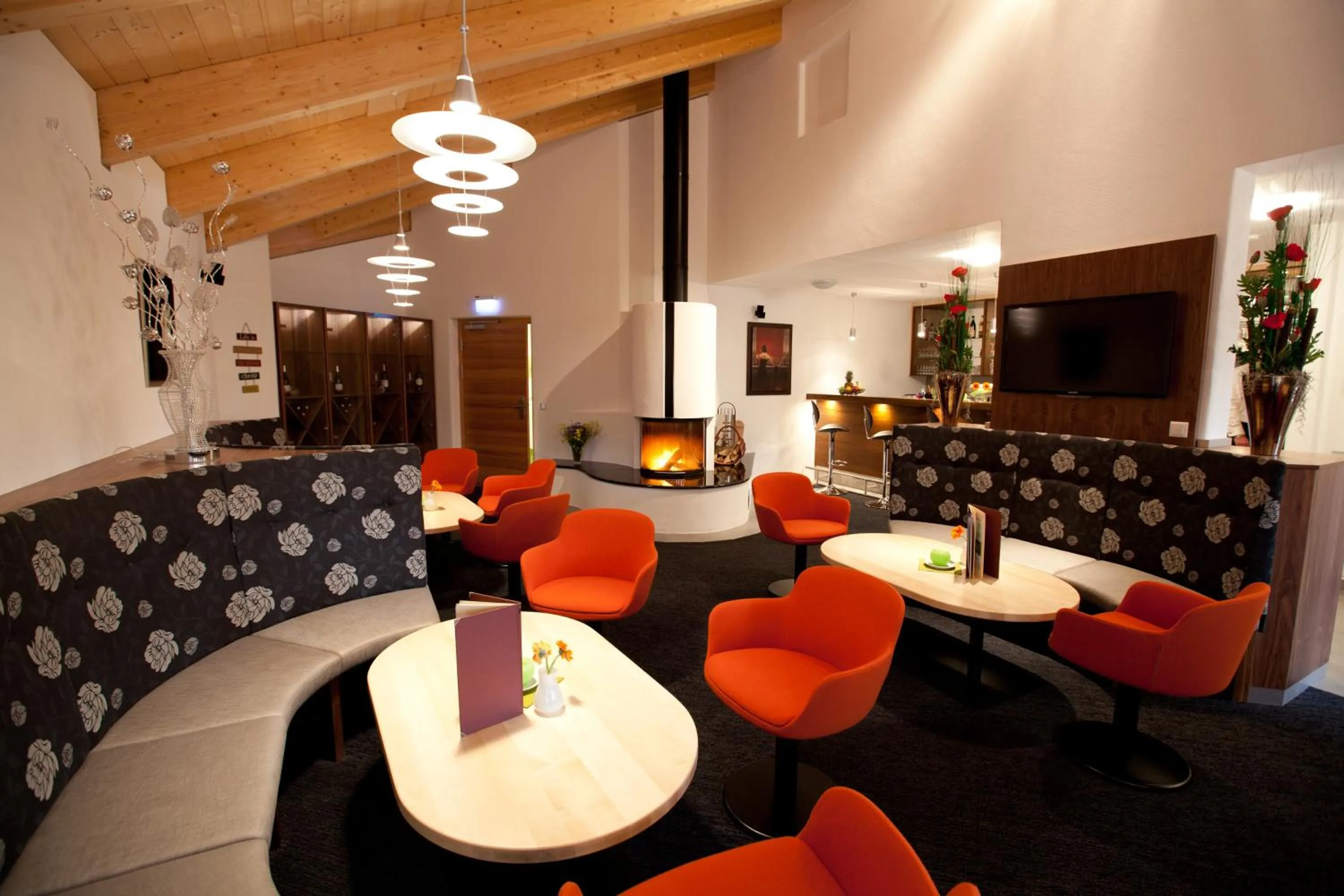 Lounge or bar in Hotel und Appartementhof Waldeck