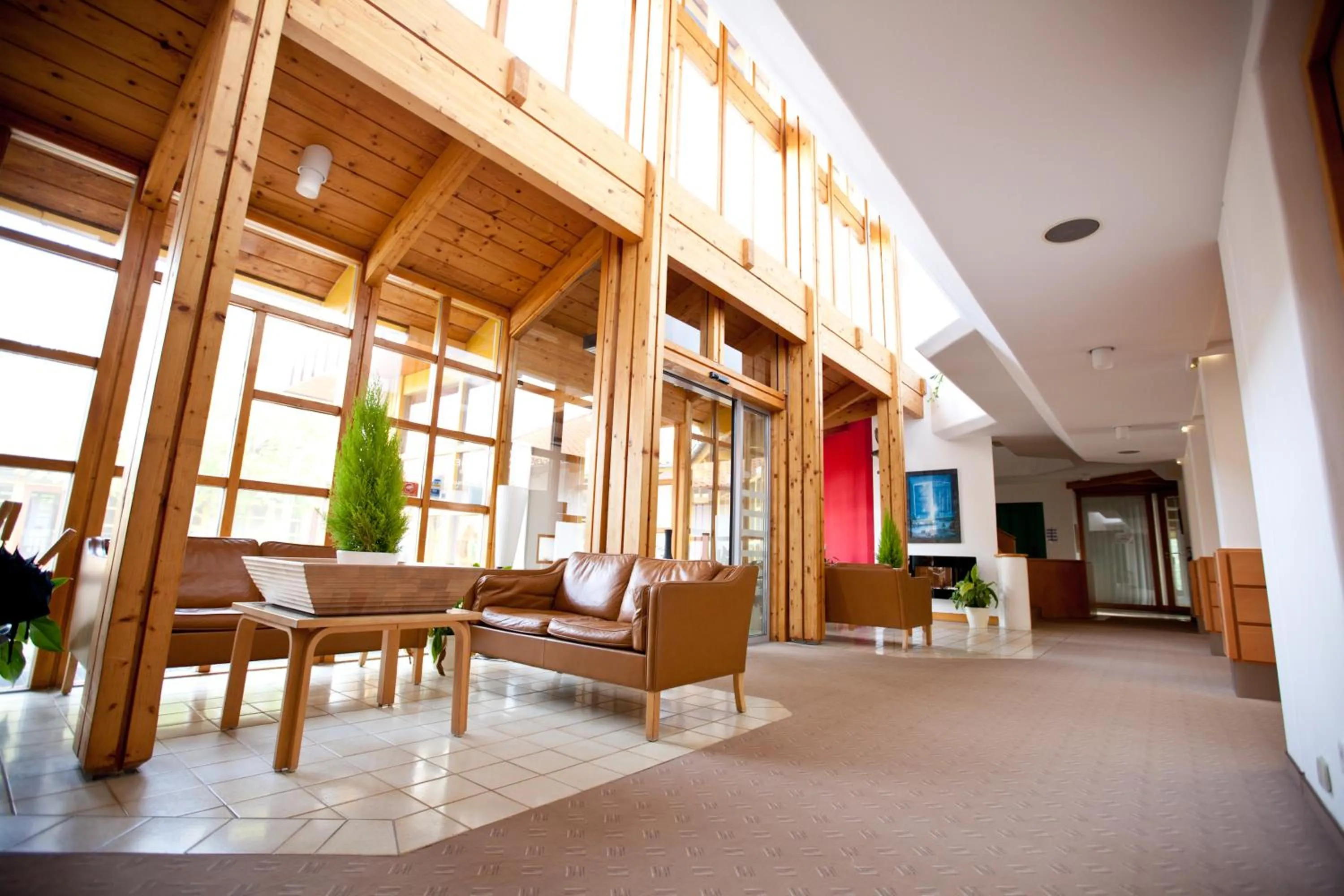Lobby or reception in Hotel und Appartementhof Waldeck